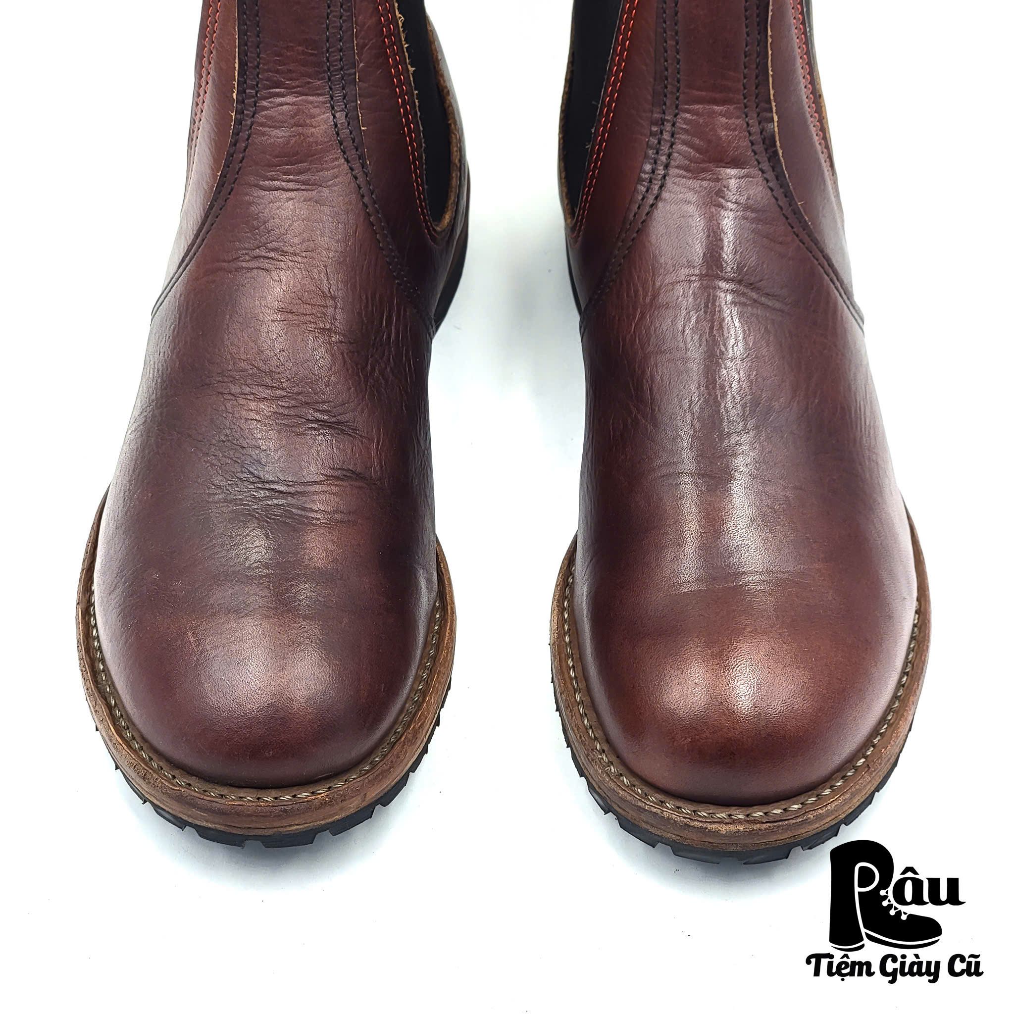 |SIZE 41| RED WING 2917 CHELSEA RANCHER BRIAL OIL SLICK Z41-6625