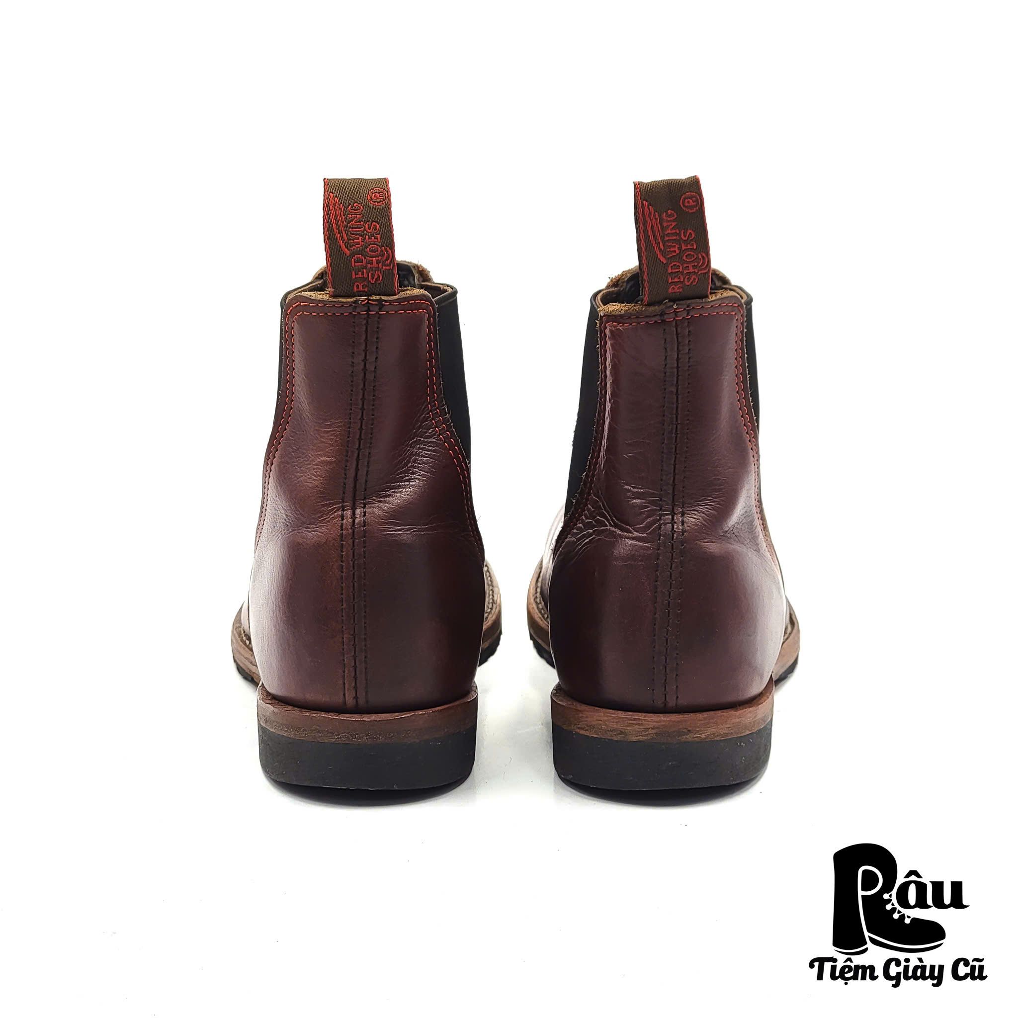|SIZE 41| RED WING 2917 CHELSEA RANCHER BRIAL OIL SLICK Z41-6625