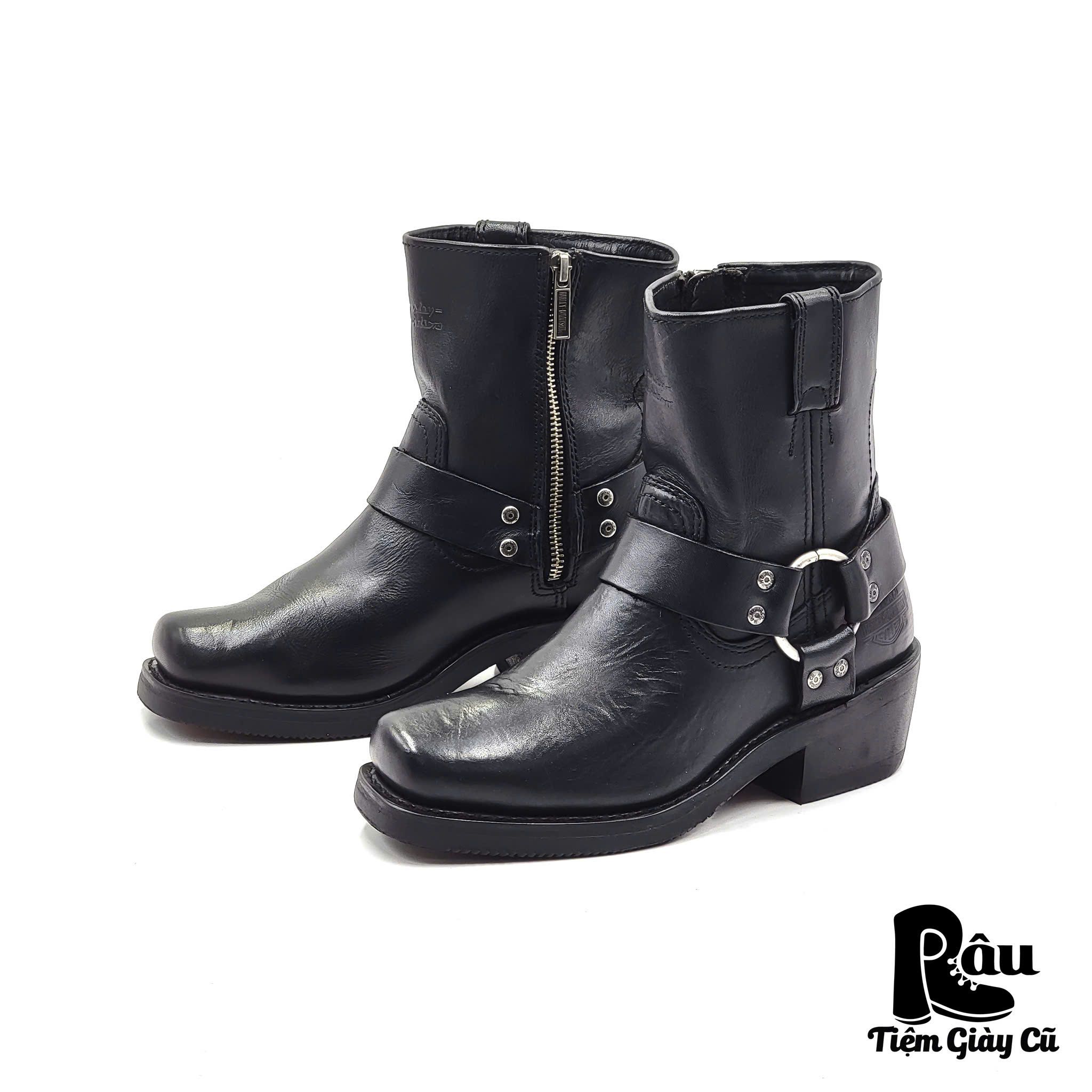 |SIZE 36| HARLEY DAVIDSON EL PASO 84422 MOTORCYCLE BOOT Z36-6641