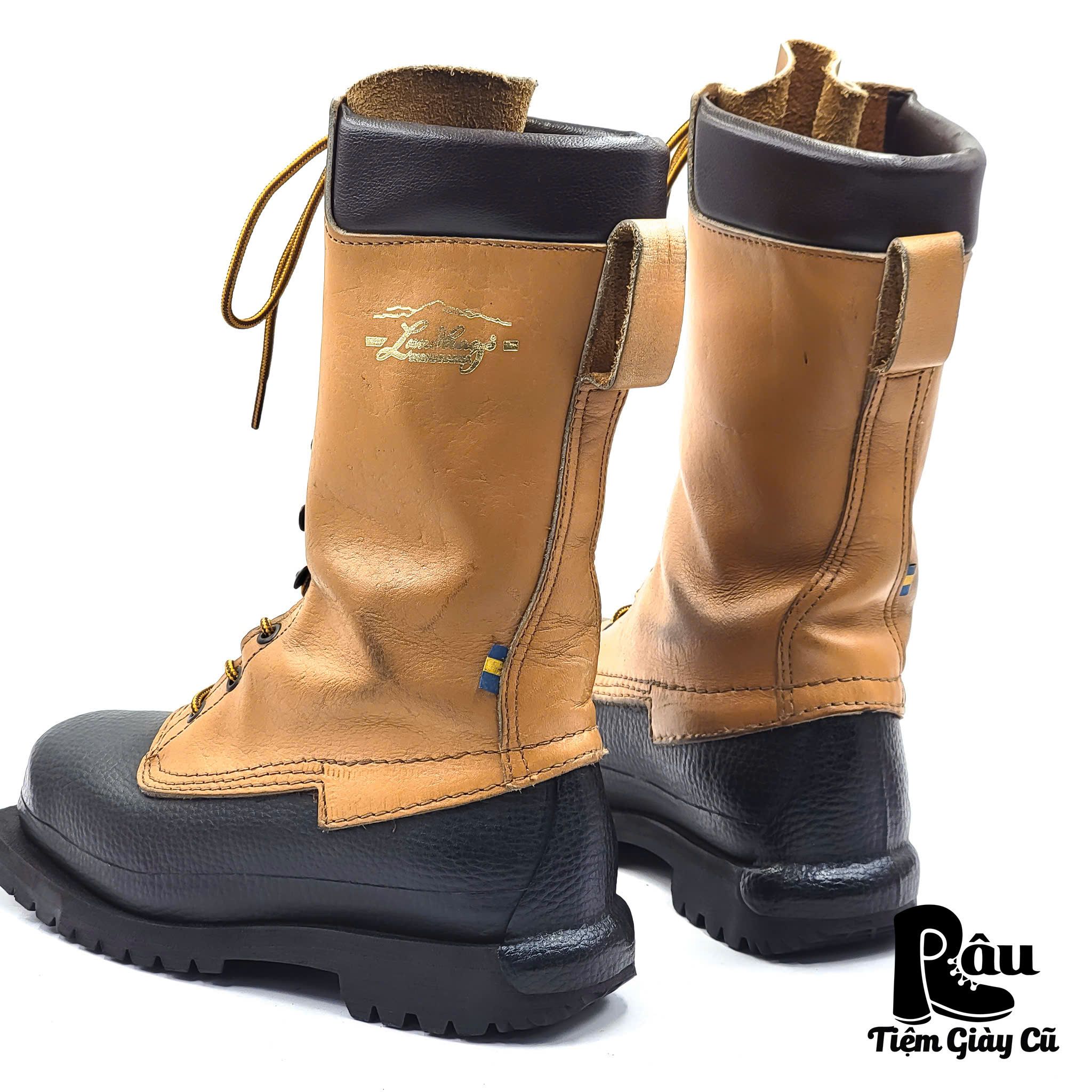 |SIZE 37.5| LUNDHAGS VINTAGE ORIGINAL SKYWALK SKI BOOT Z37.5-6533