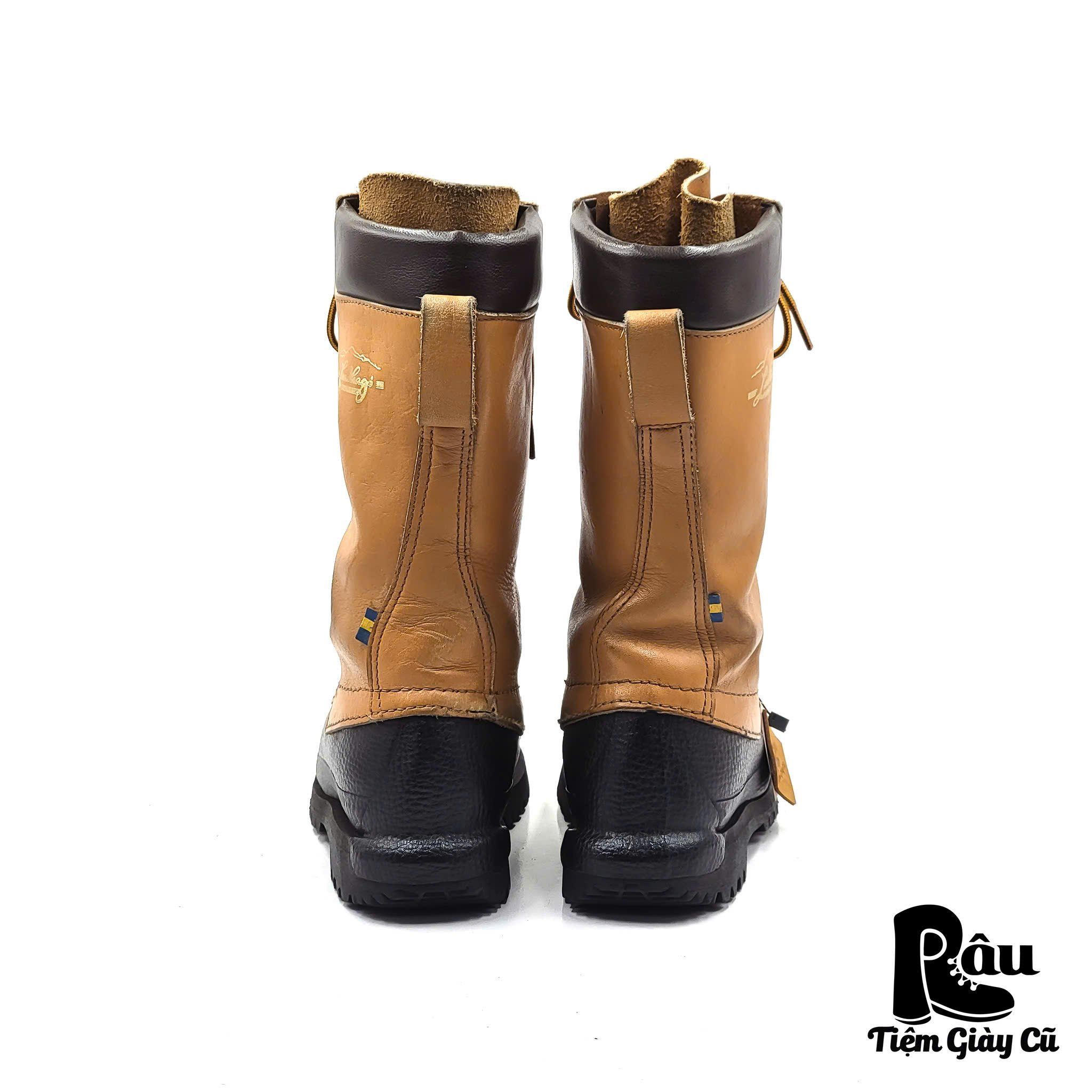 |SIZE 37.5| LUNDHAGS VINTAGE ORIGINAL SKYWALK SKI BOOT Z37.5-6533