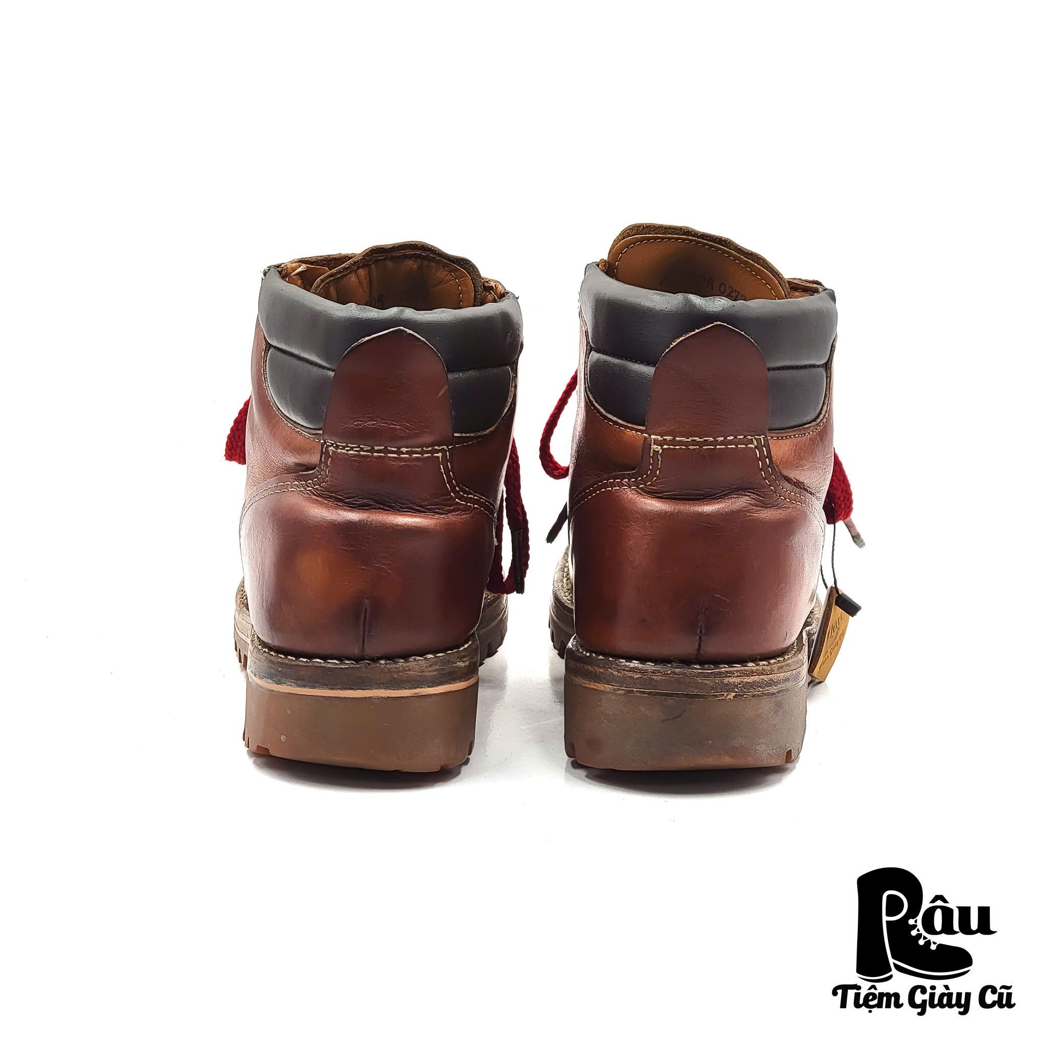 |SIZE 39| VINTAGE VIBRAM MONTAGNA BLOCK HIKING BOOT Z39-6656