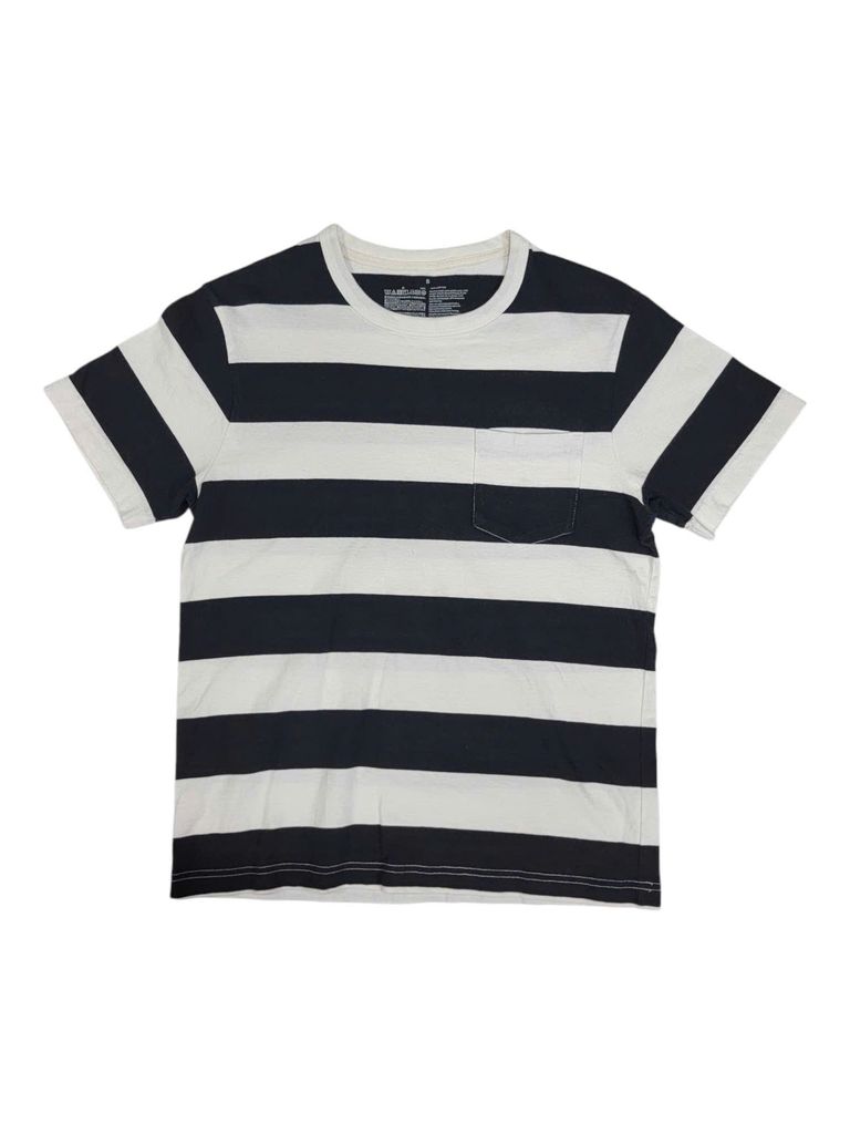 |SIZE S| MUJI POCKET STRIPED T-SHIRT AOS-6702