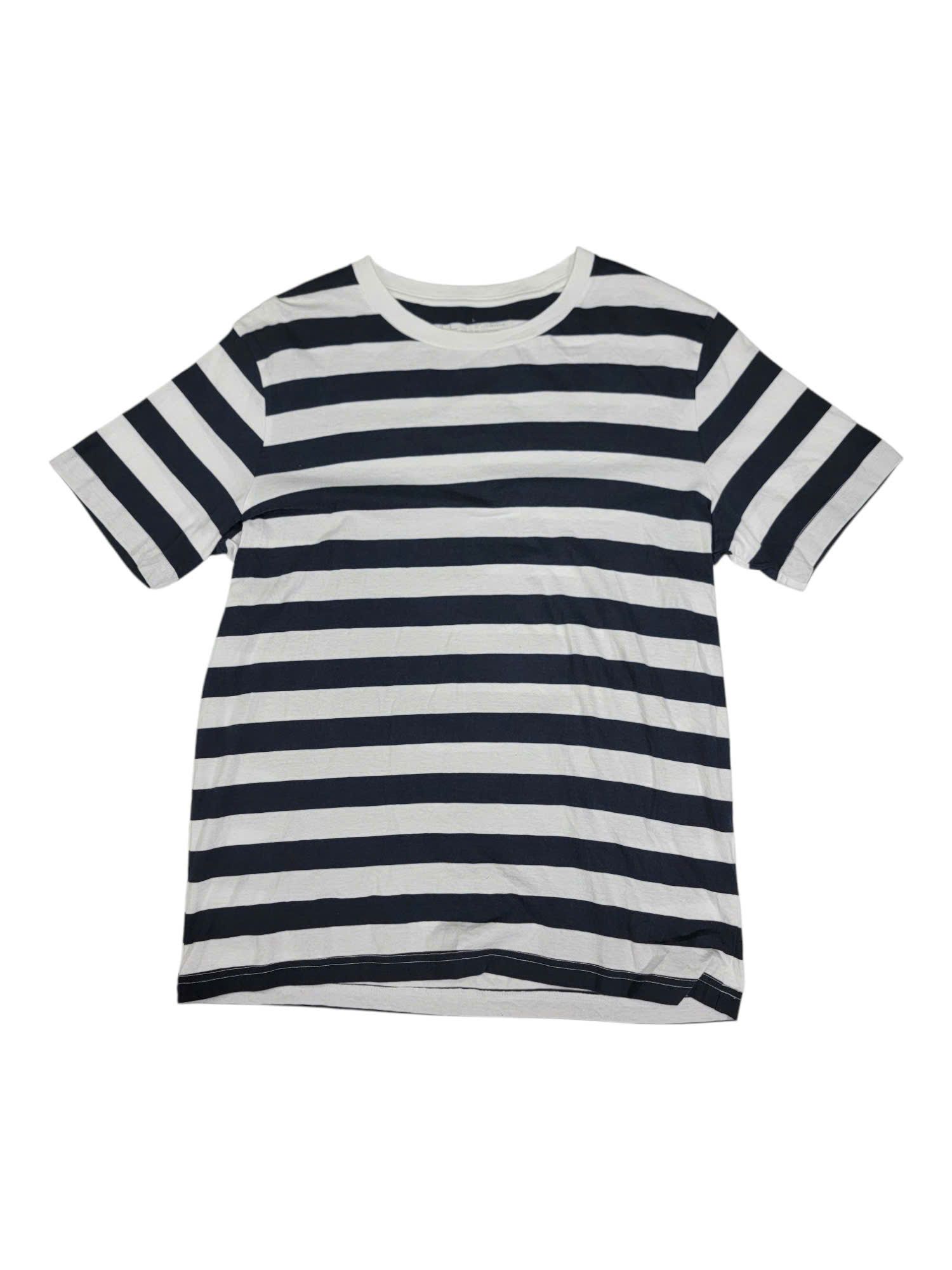 |SIZE L| MUJI STRIPED T-SHIRT AOL-6698