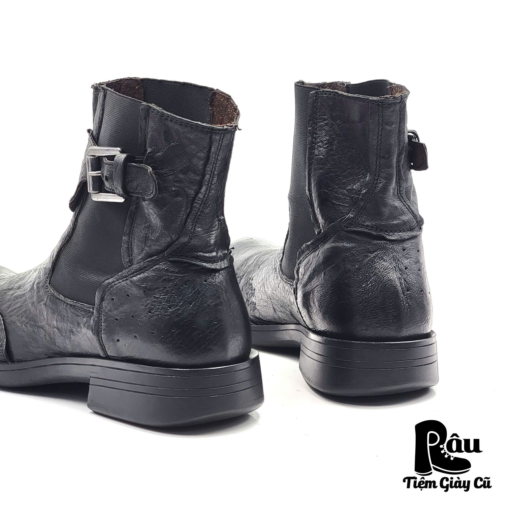 |SIZE 39| DRUDD BUCKLE STRAP CHELSEA BOOT Z39-6629
