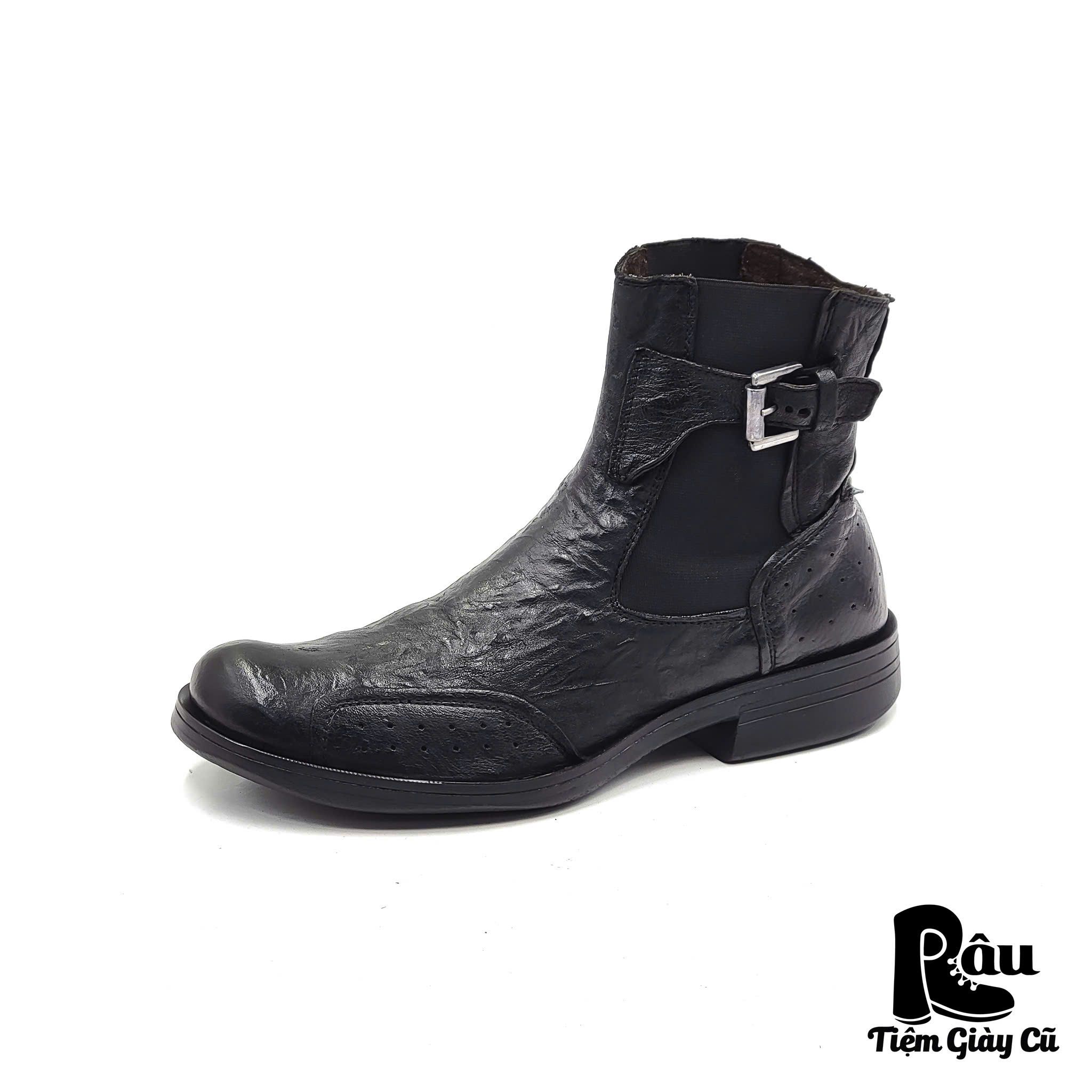 |SIZE 39| DRUDD BUCKLE STRAP CHELSEA BOOT Z39-6629