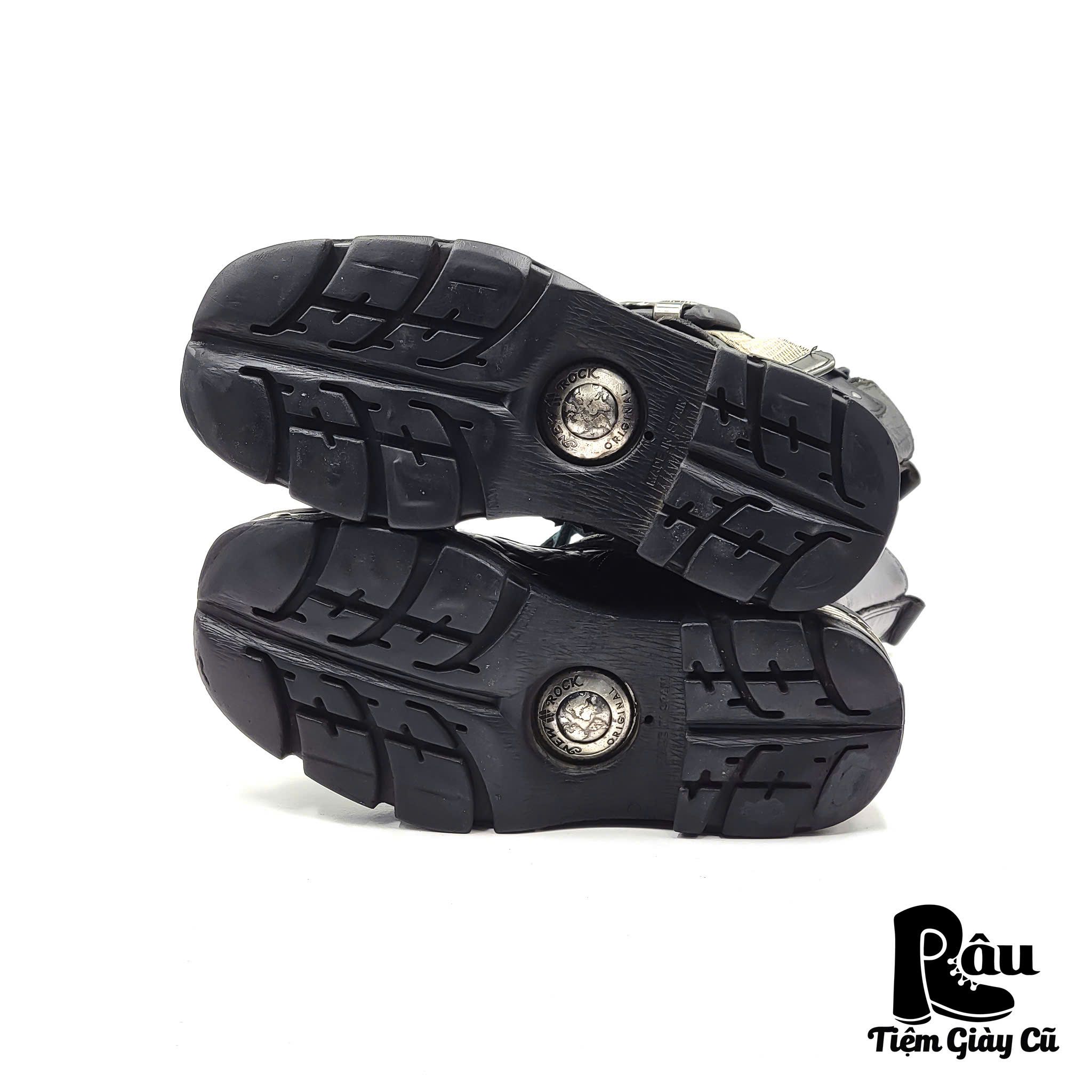 |SIZE 36| NEW ROCK M-247-C1 METALLIC POWERS NEW REACTOR BOOT Z36-6719