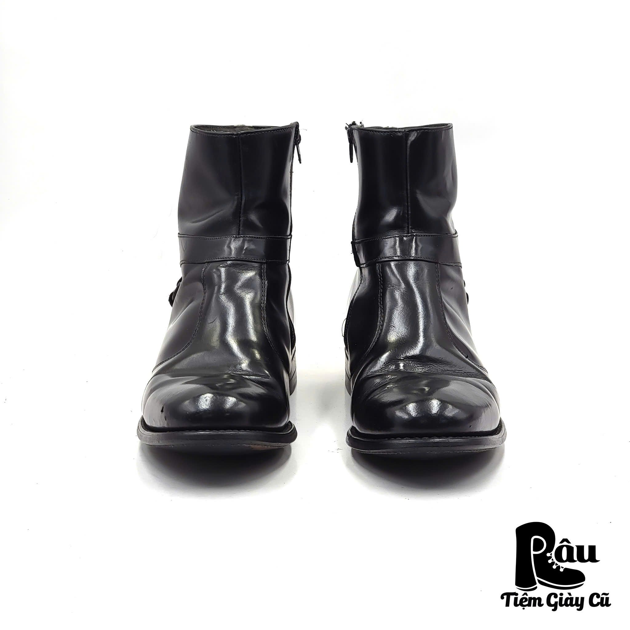 |SIZE 41| VINTAGE 80S TALON ZIPPER ANKLE BOOT AP41-6732