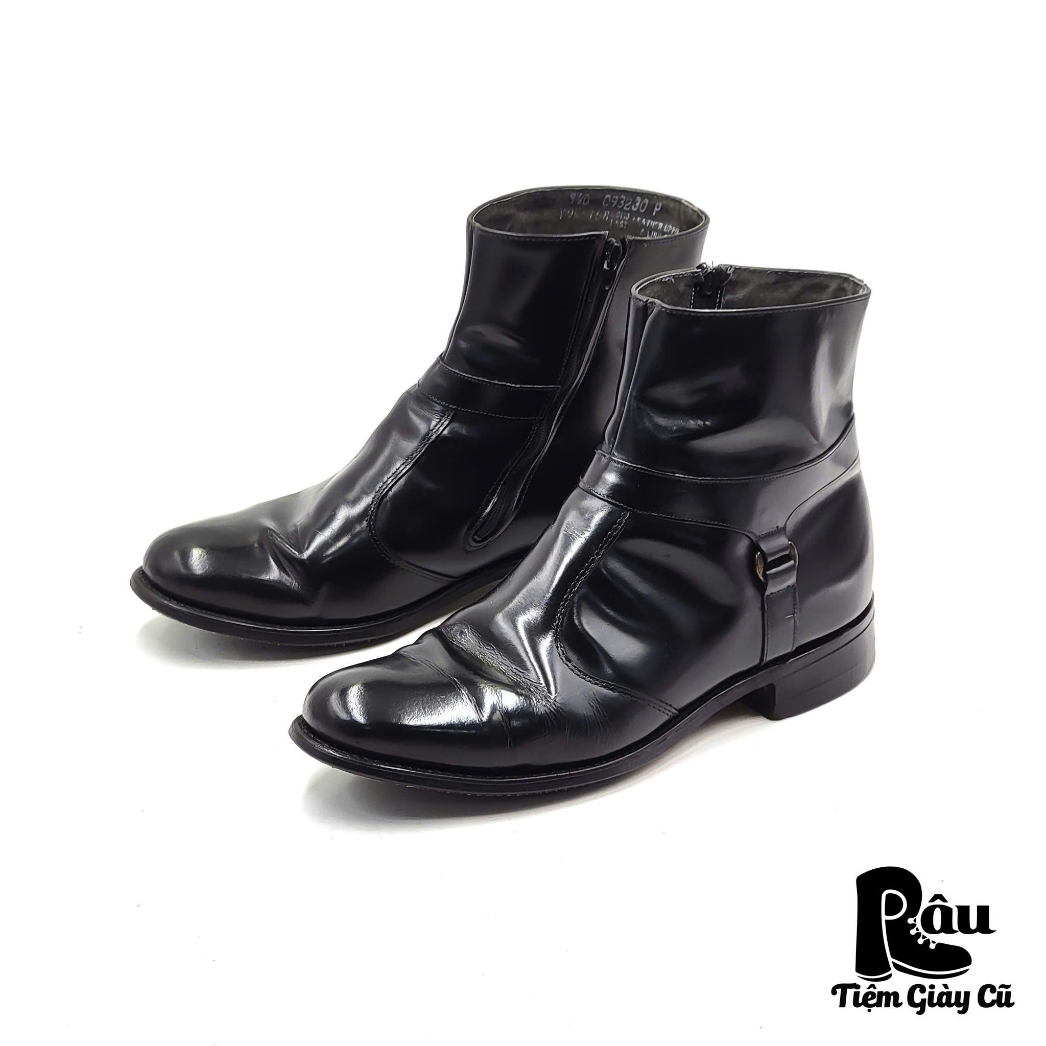 |SIZE 41| VINTAGE 80S TALON ZIPPER ANKLE BOOT AP41-6732