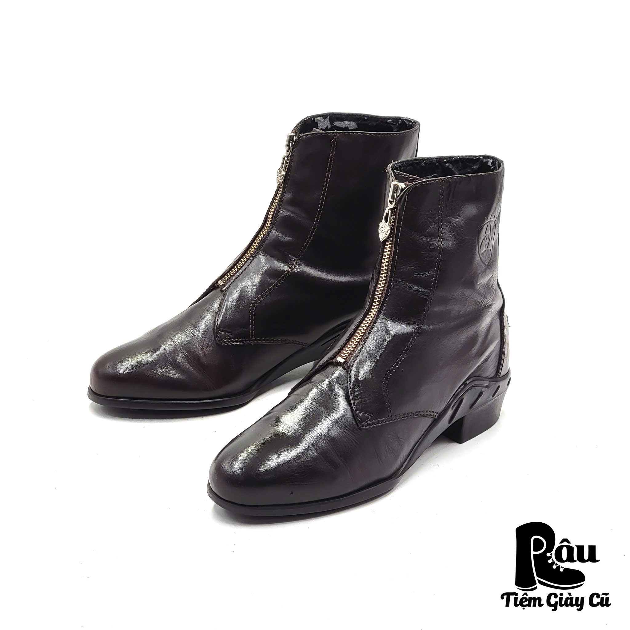 |SIZE 39| ARIAT FRONT ZIPPER ANKLE BOOT AP39-6733