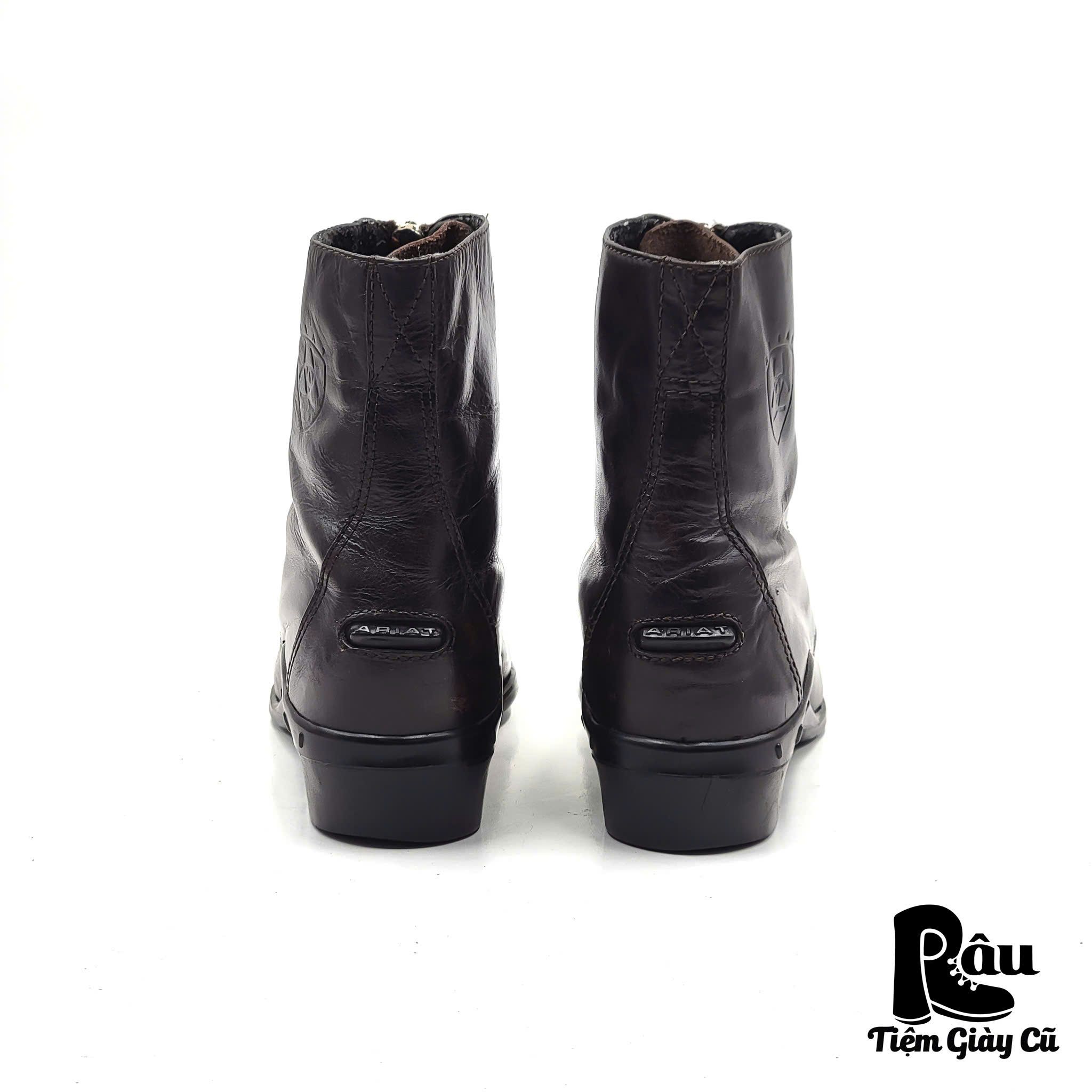 |SIZE 39| ARIAT FRONT ZIPPER ANKLE BOOT AP39-6733