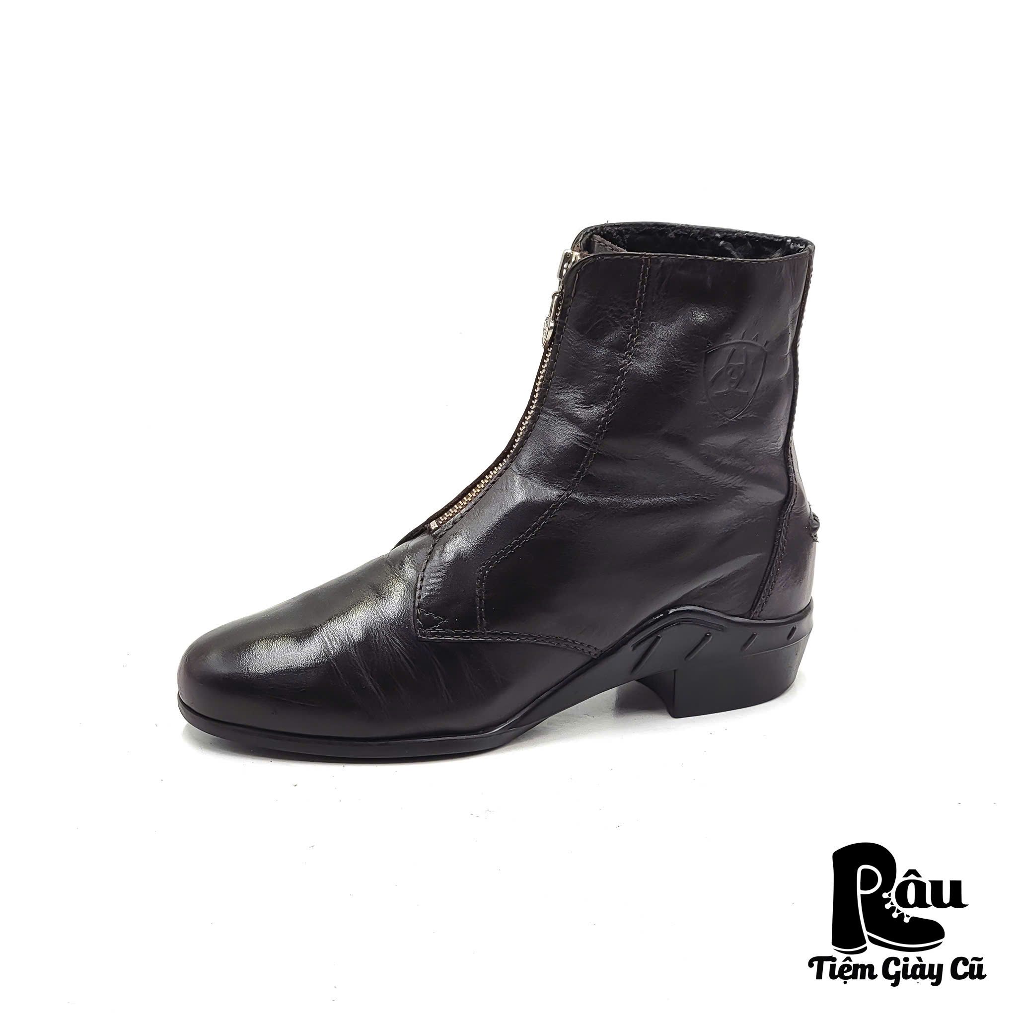 |SIZE 39| ARIAT FRONT ZIPPER ANKLE BOOT AP39-6733