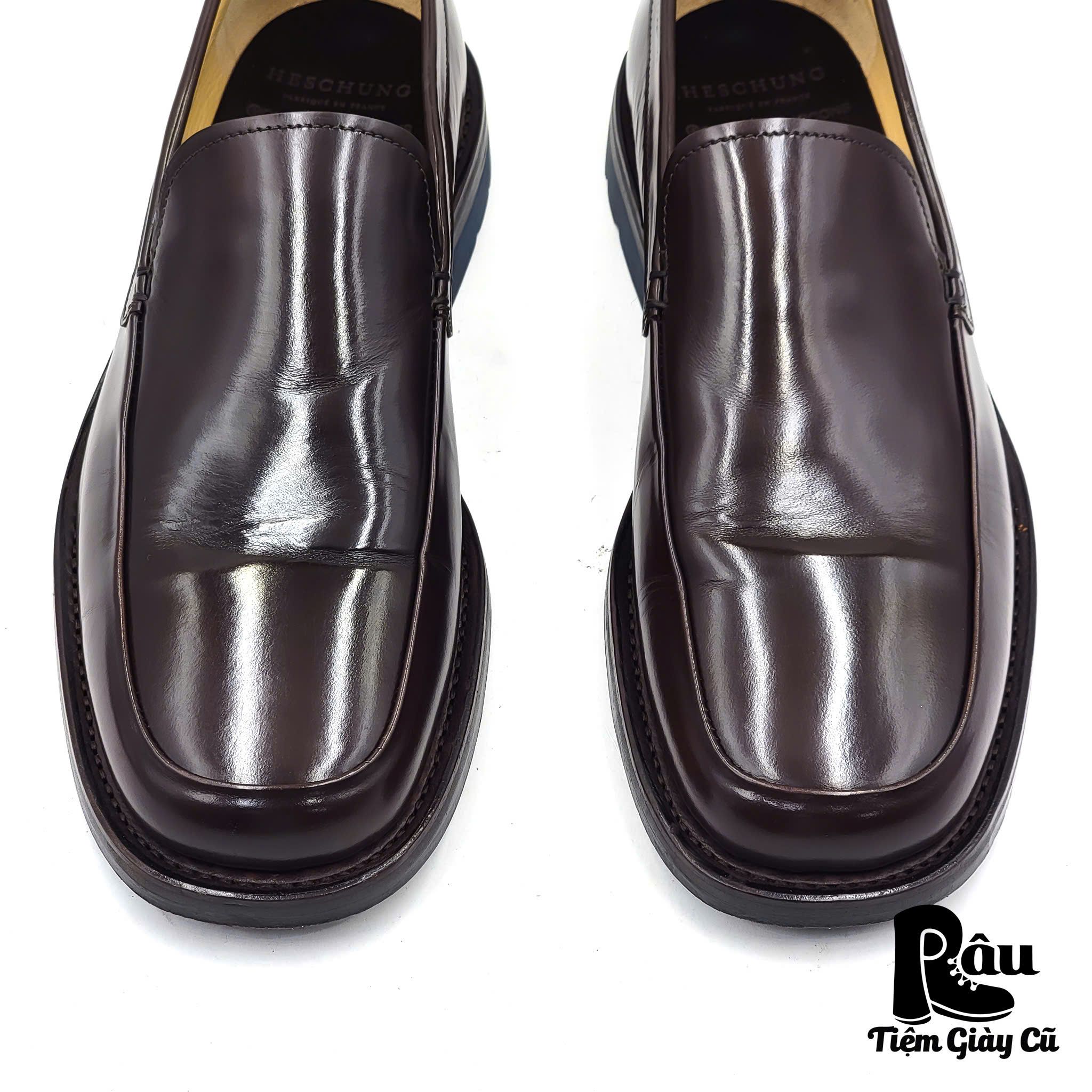 |SIZE 41| COMME DES GARÇONS AOYAMA EXCLUSIVE X HESCHUNG MINIMAL SLIP-ON LOAFER Z41-6742