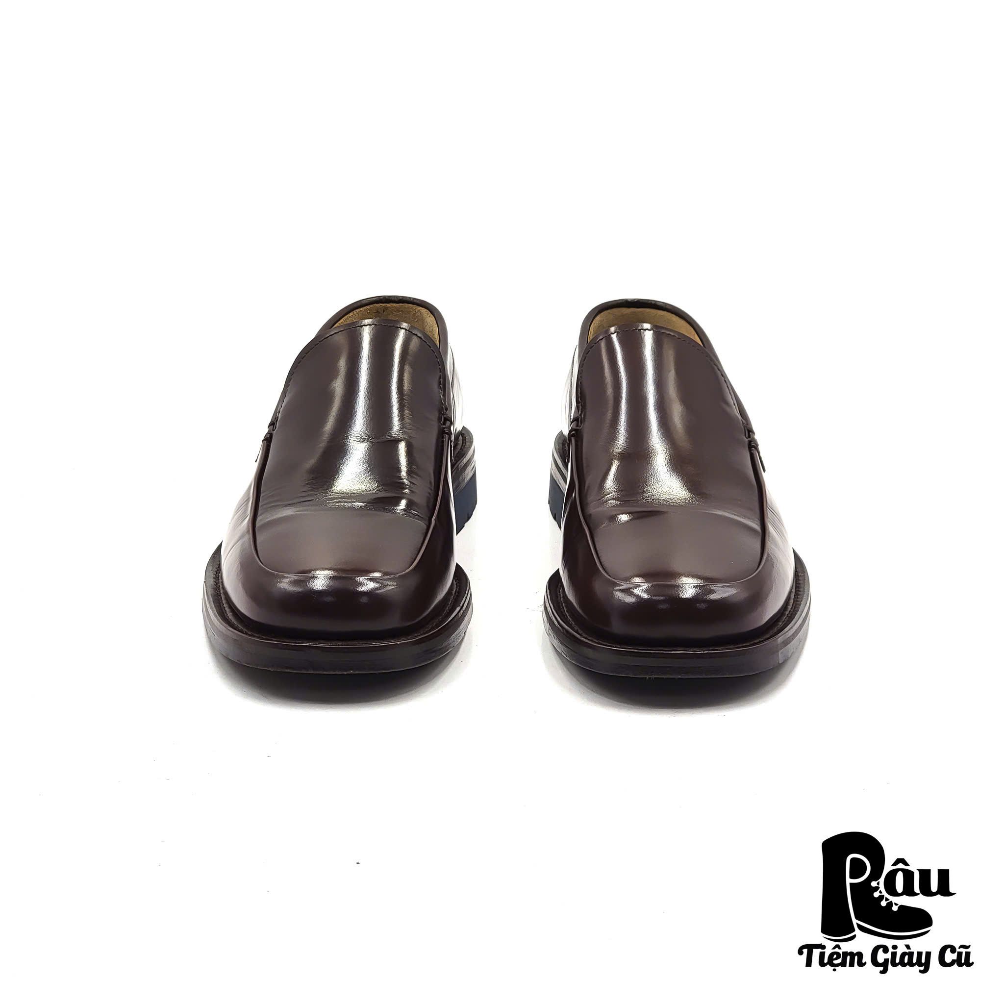 |SIZE 41| COMME DES GARÇONS AOYAMA EXCLUSIVE X HESCHUNG MINIMAL SLIP-ON LOAFER Z41-6742