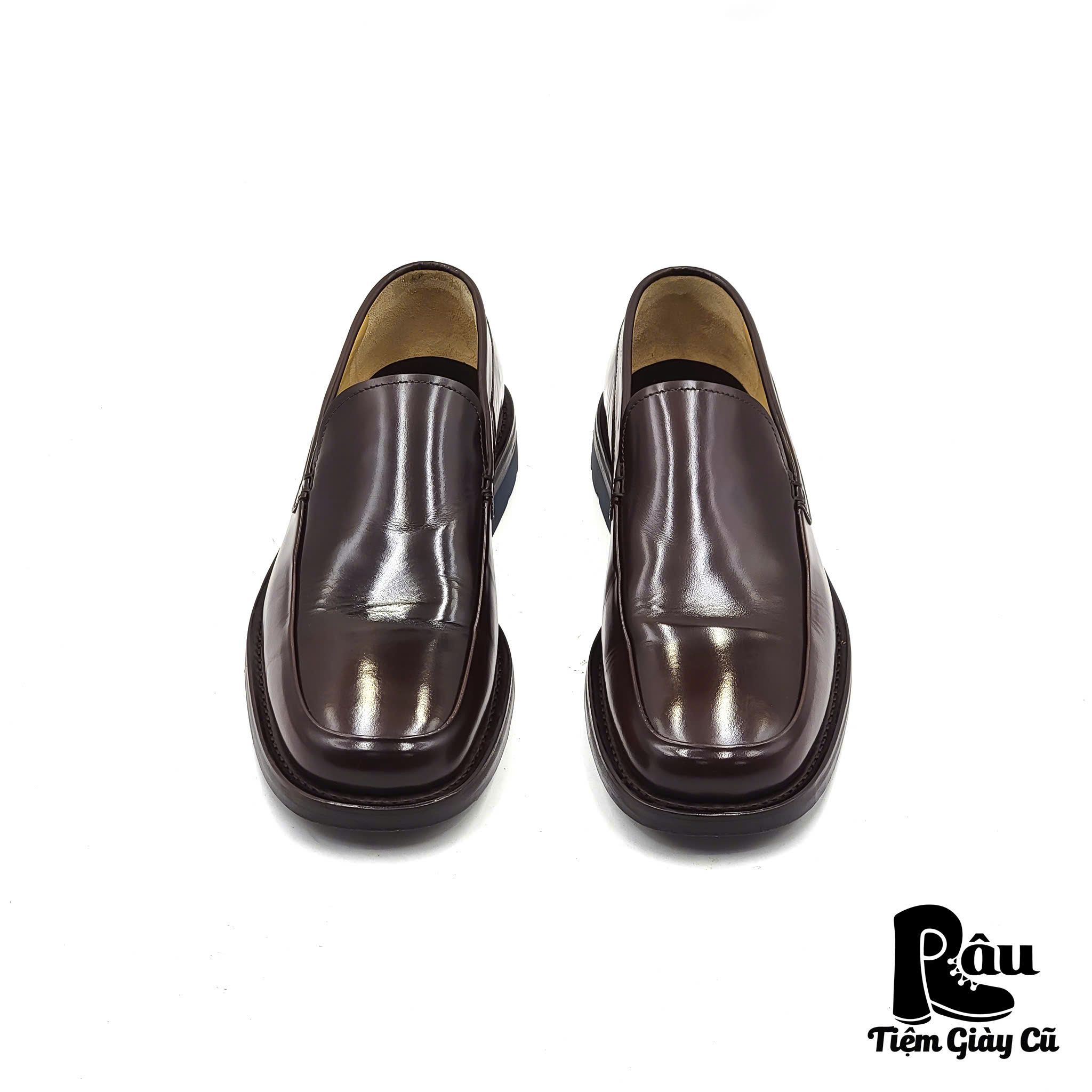|SIZE 41| COMME DES GARÇONS AOYAMA EXCLUSIVE X HESCHUNG MINIMAL SLIP-ON LOAFER Z41-6742