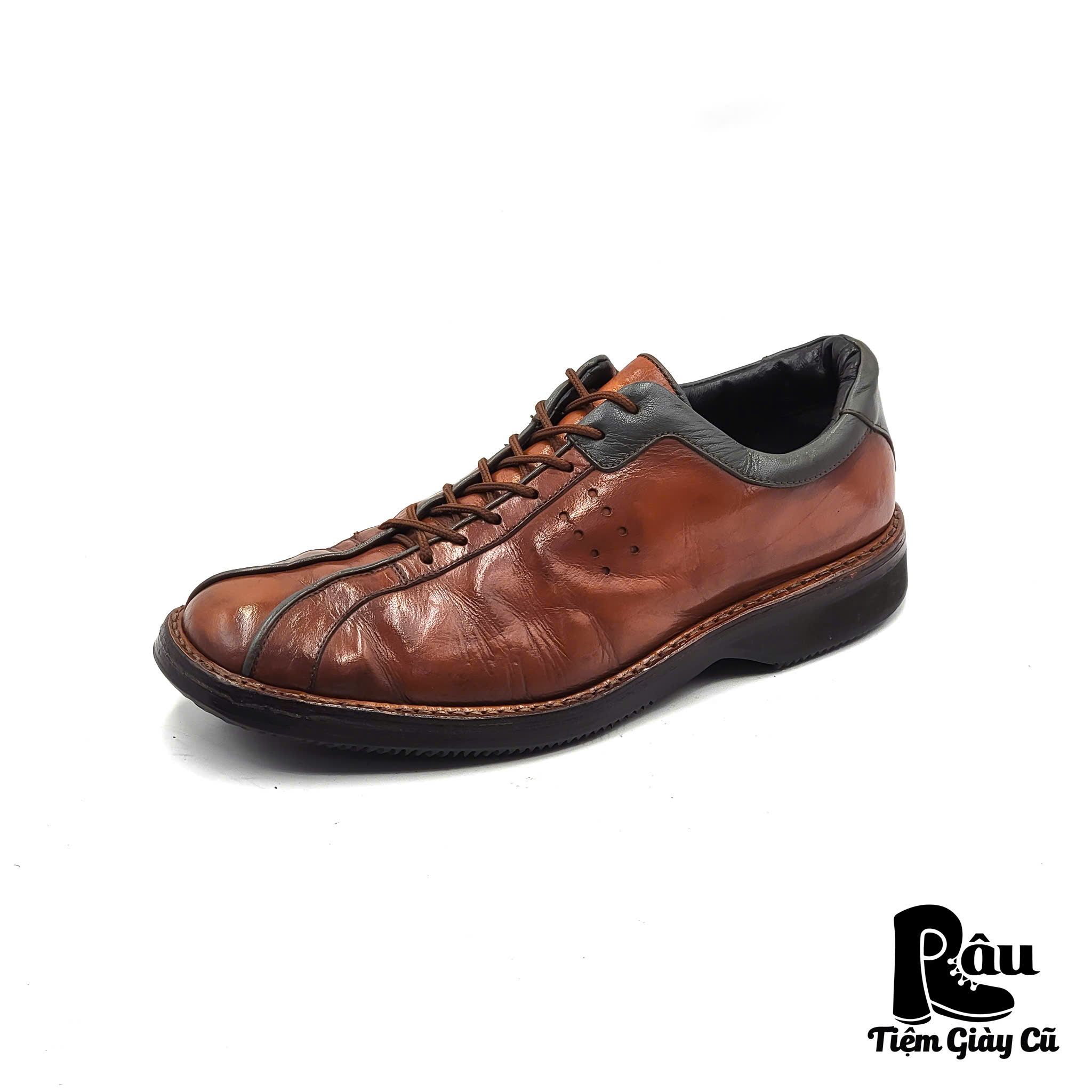 |SIZE 42| TAKEO KIKUCHI 81695 CASUAL LOW LACE SHOES Z42-6751