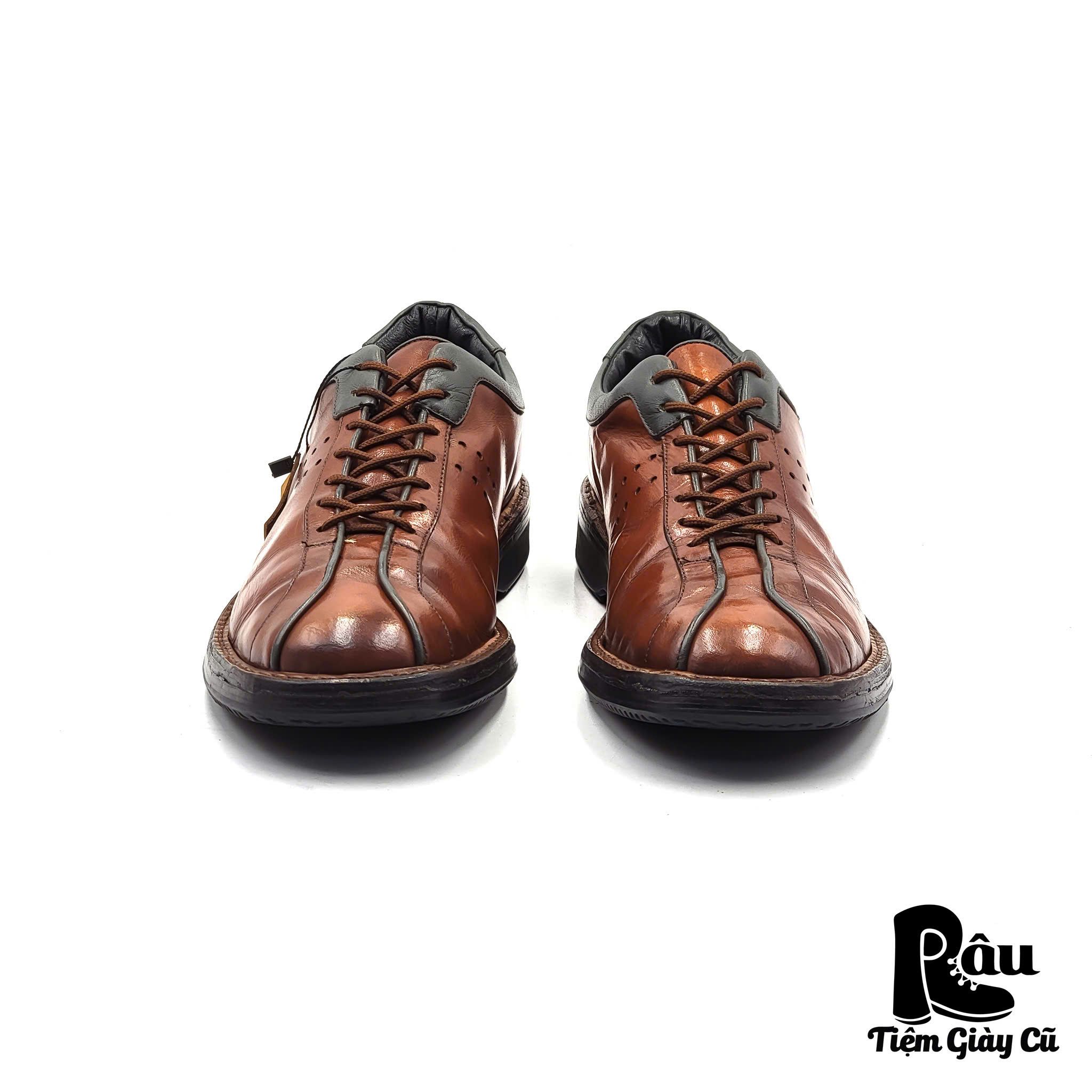 |SIZE 42| TAKEO KIKUCHI 81695 CASUAL LOW LACE SHOES Z42-6751