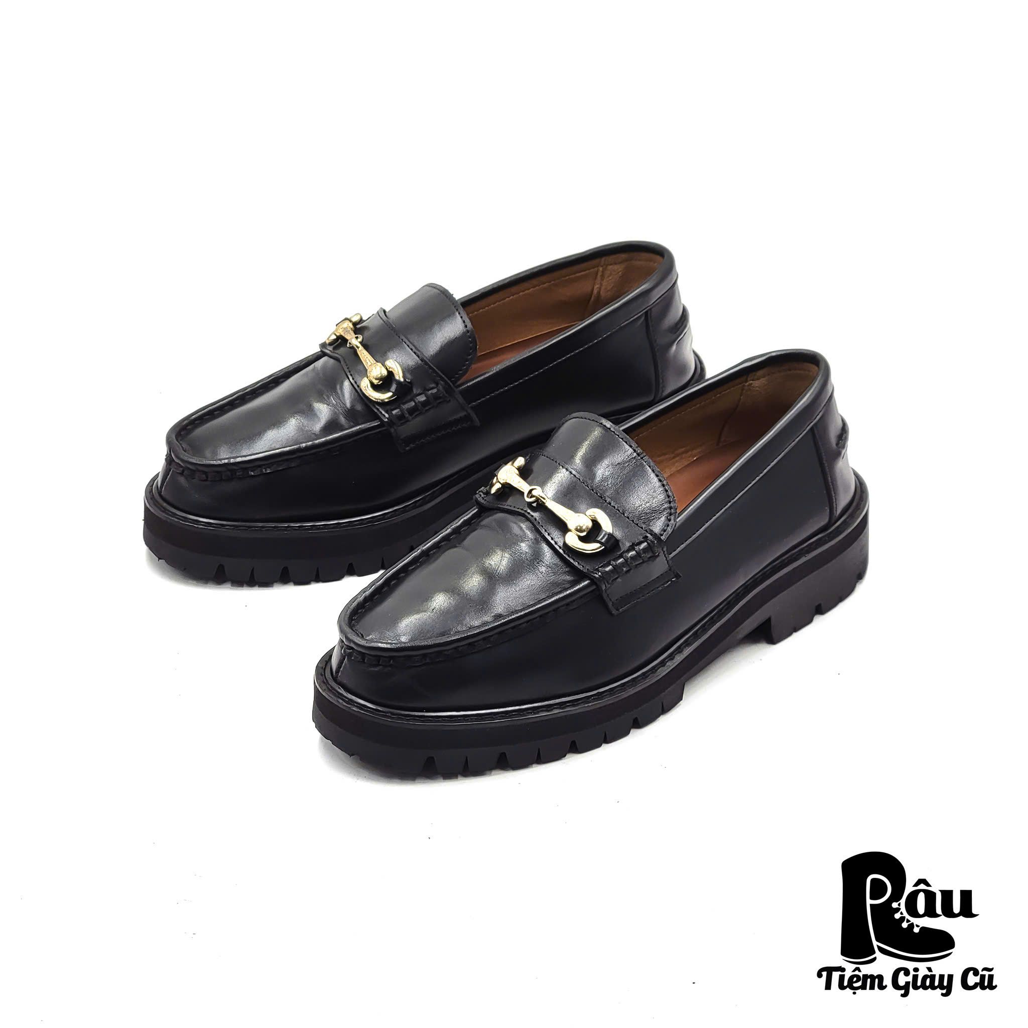 |SIZE 37.5| FIRENZE ATELIER 4710 LUG SOLE HORSE BIT LOAFER Z37.5-6752