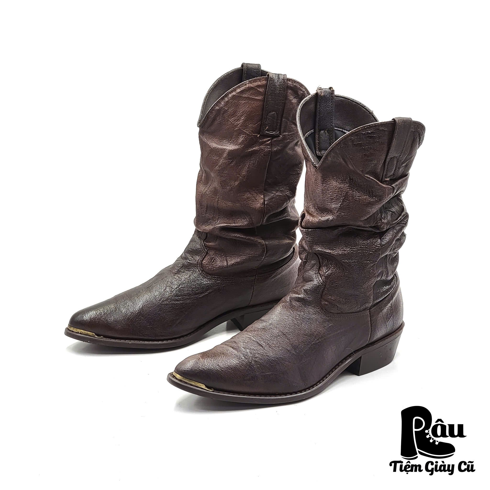 |SIZE 40| DINGO VINTAGE SLOUCH COWBOY BOOT AQ40-6754