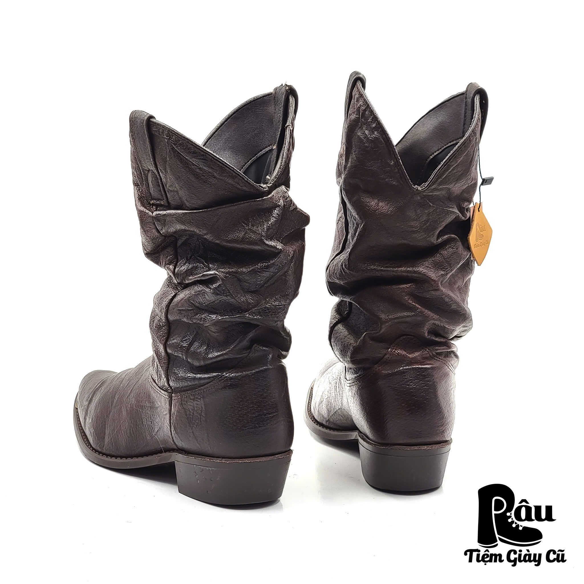 |SIZE 40| DINGO VINTAGE SLOUCH COWBOY BOOT AQ40-6754