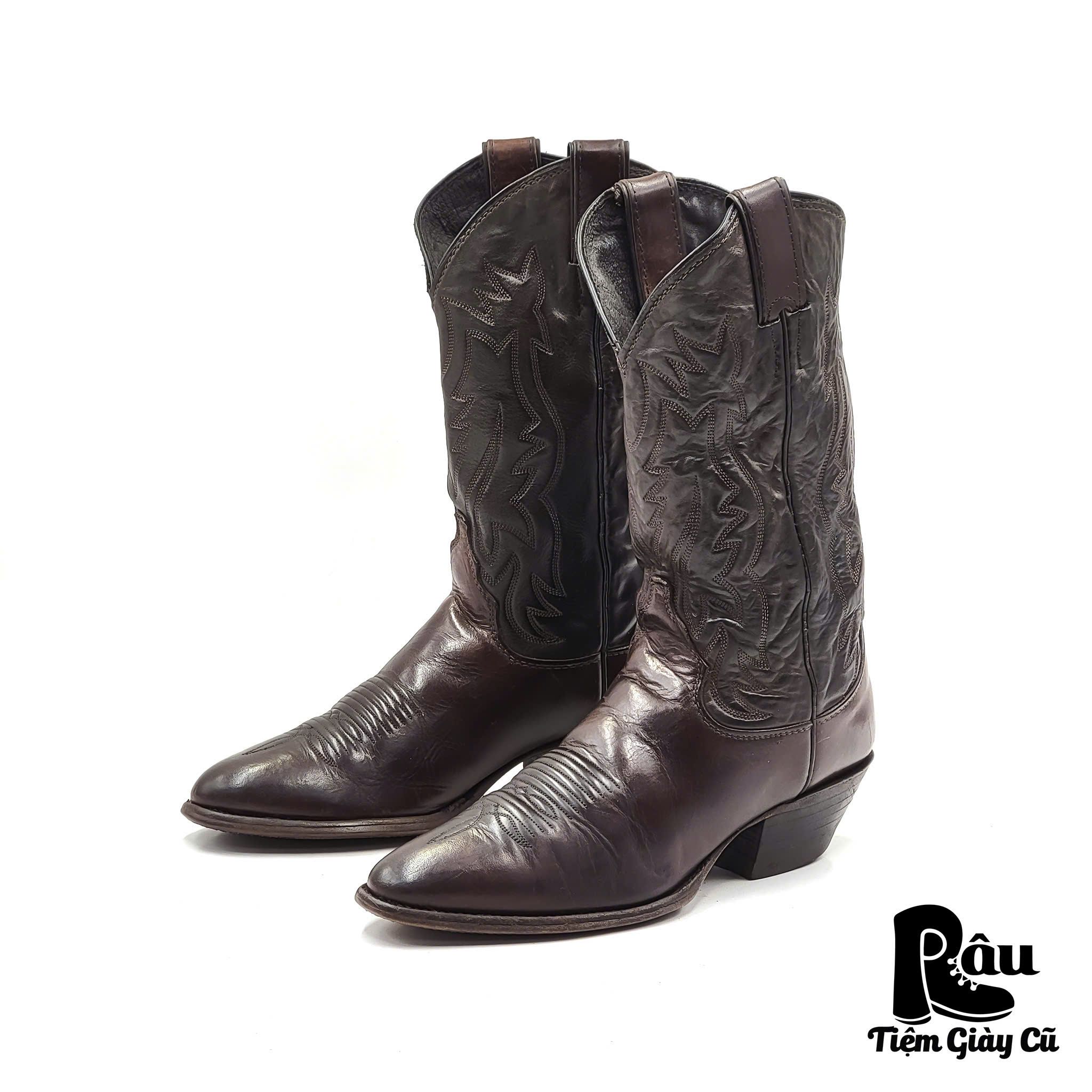 |SIZE 37| JUSTIN 4963 COWBOY BOOT AQ37-6755
