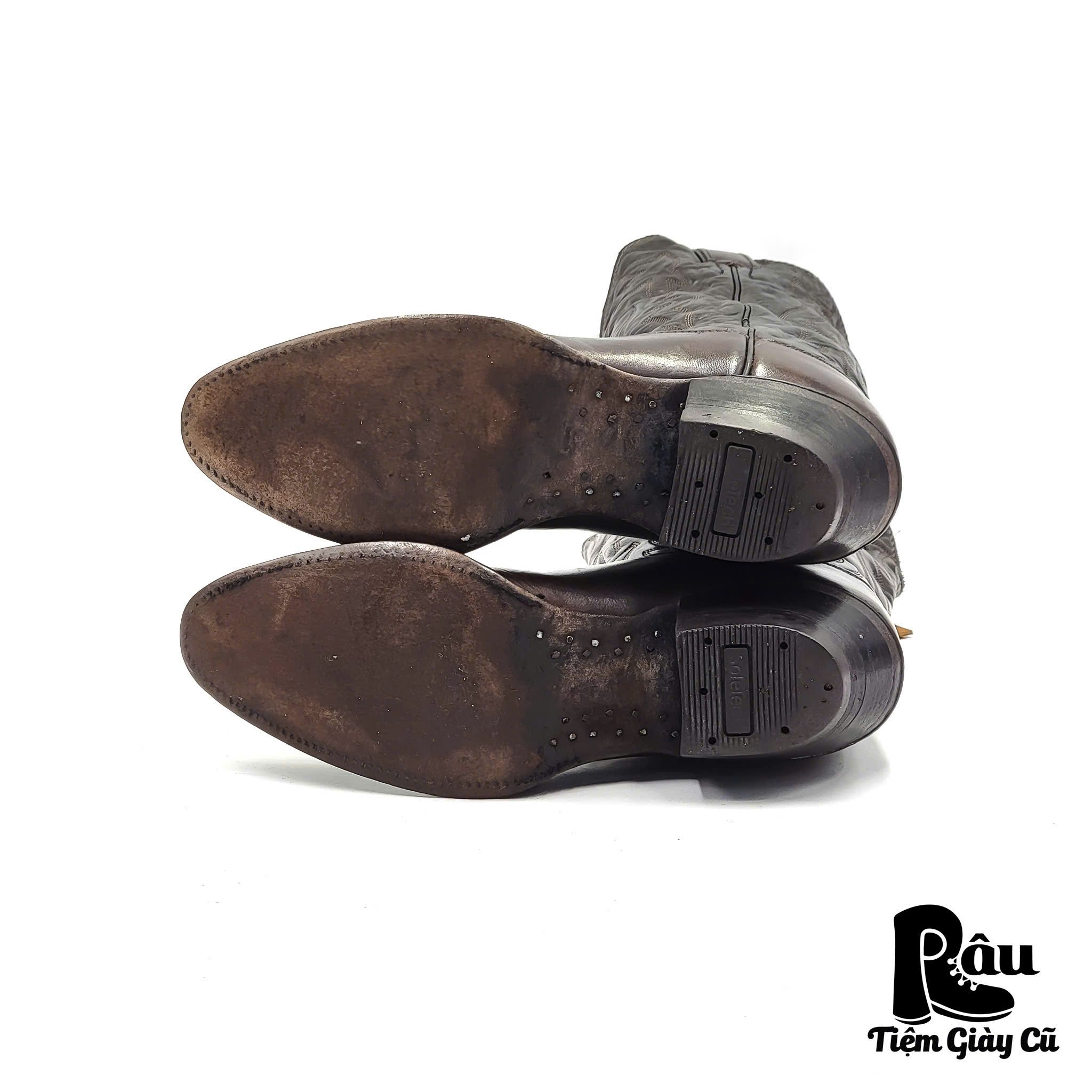 |SIZE 37| JUSTIN 4963 COWBOY BOOT AQ37-6755