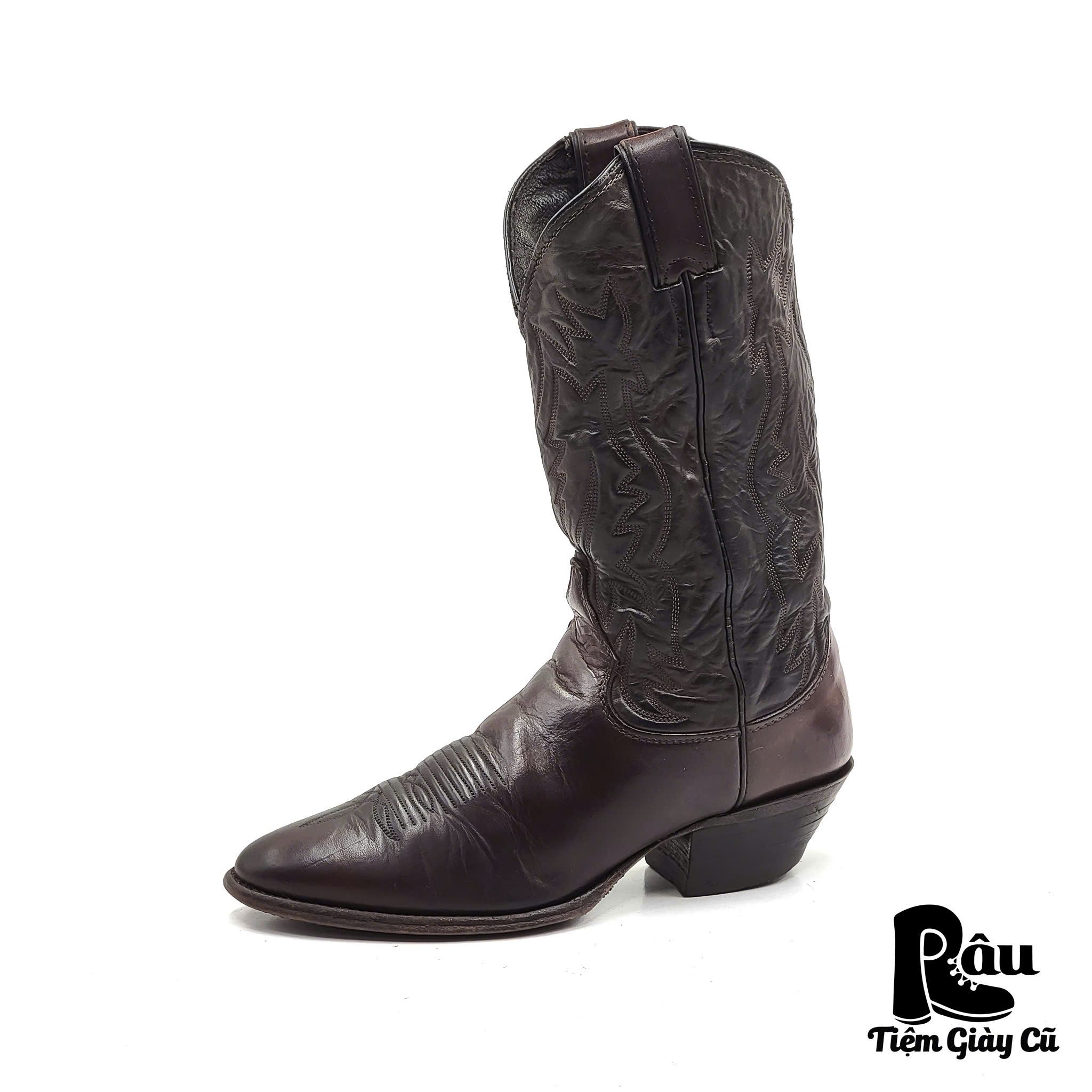 |SIZE 37| JUSTIN 4963 COWBOY BOOT AQ37-6755