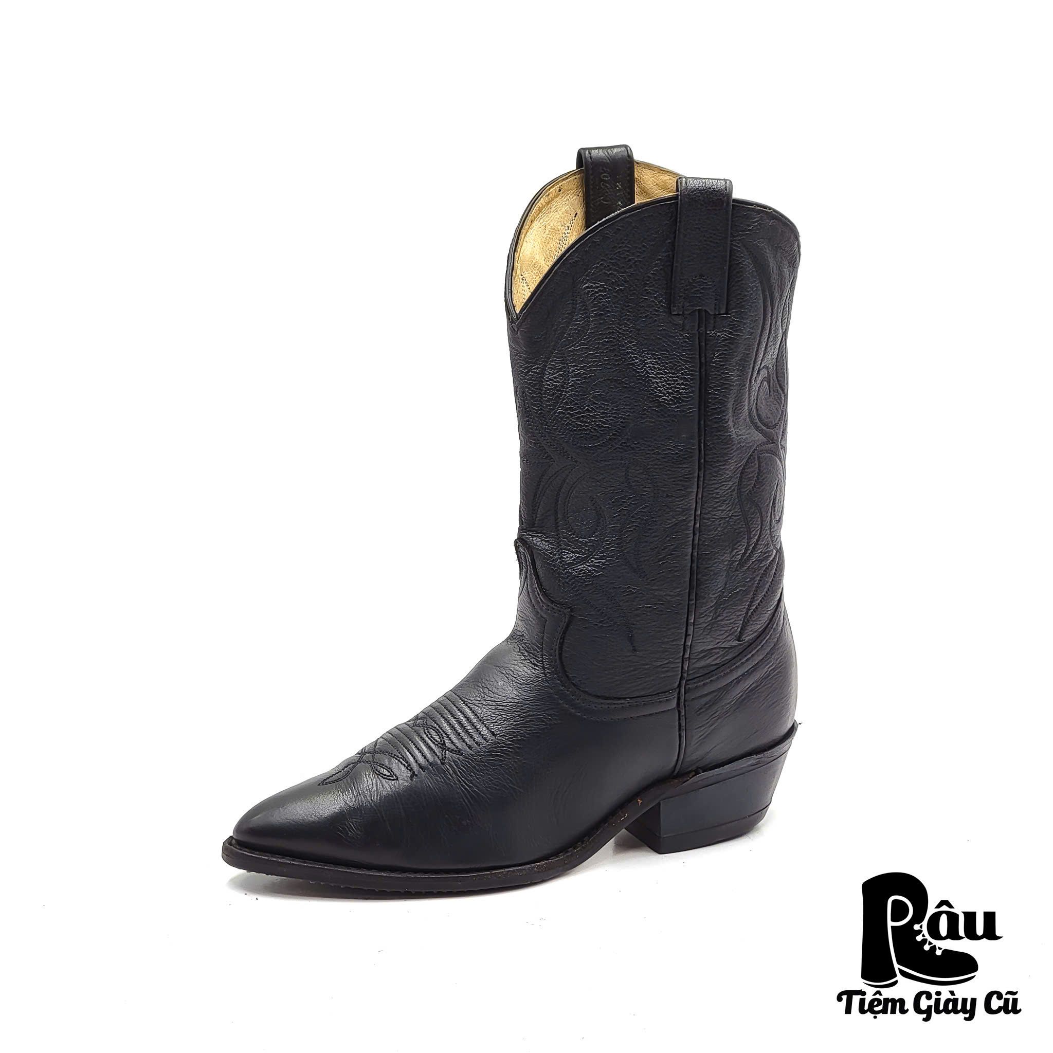 |SIZE 37| CANADA WEST 7622 FULL-GRAIN COWBOY BOOT AQ37-6760