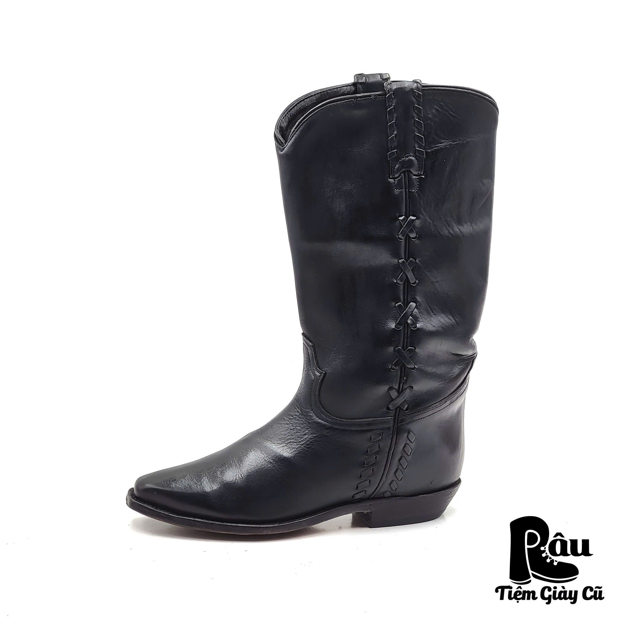 |SIZE 37| ADAMS BOOTS 8210 SIDE-LACING COWBOY BOOT AQ37-6764