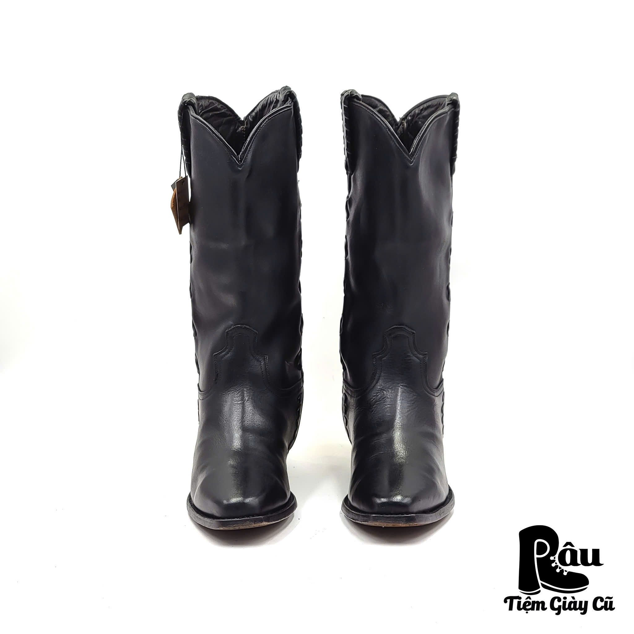 |SIZE 37| ADAMS BOOTS 8210 SIDE-LACING COWBOY BOOT AQ37-6764