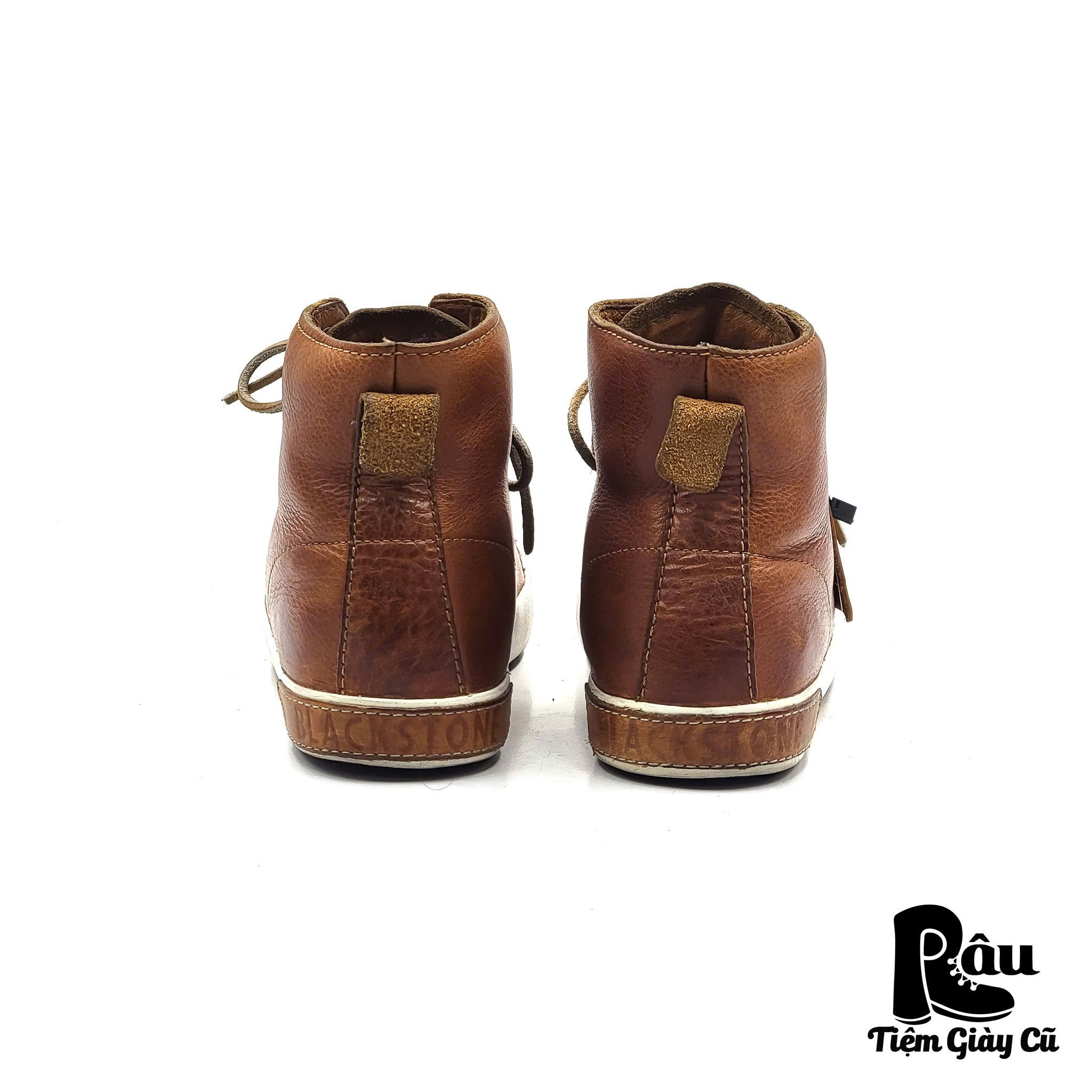 |SIZE 41| BLACKSTONE IM05 HIGH TOP LEATHER SNEAKER BOOT Z41-6775