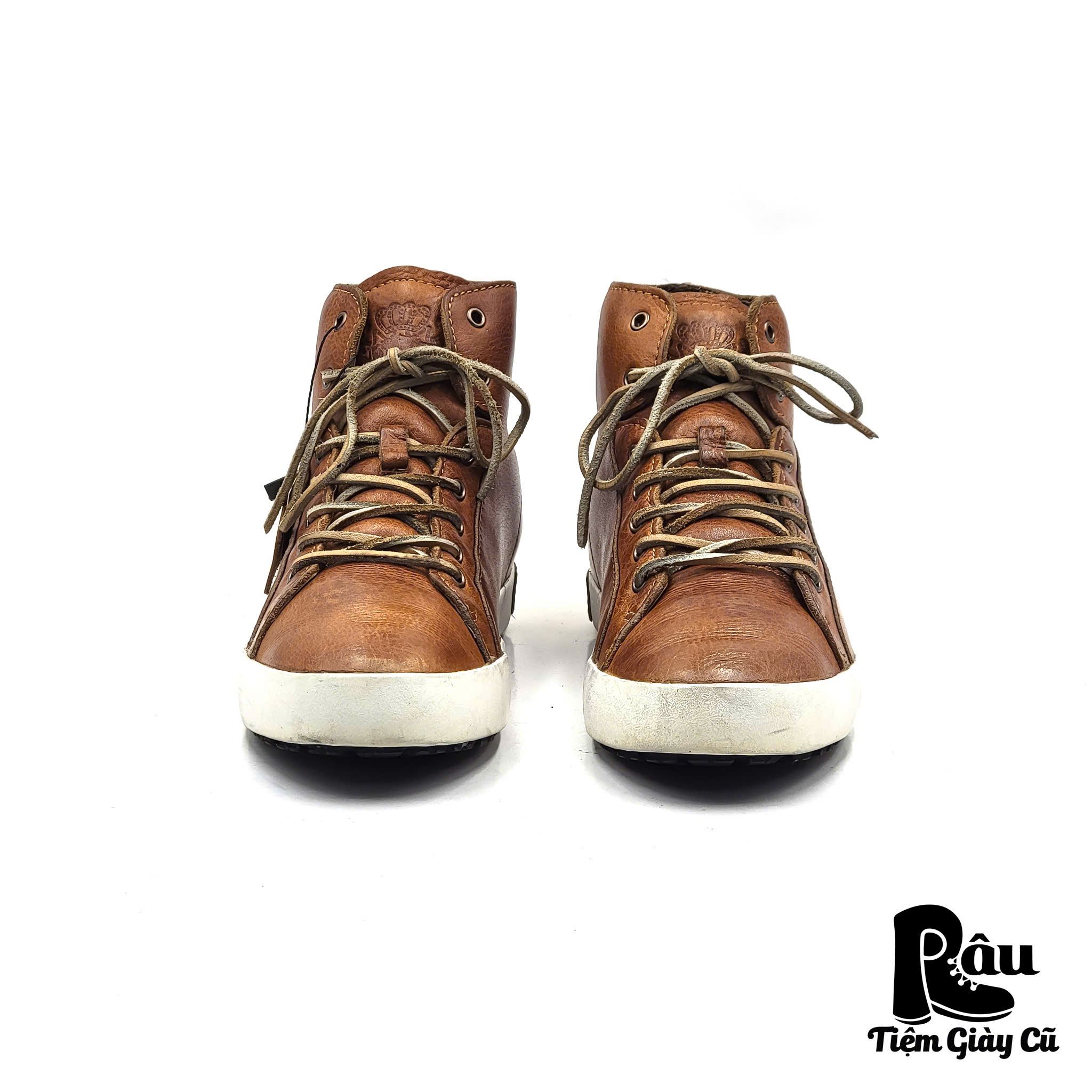 |SIZE 41| BLACKSTONE IM05 HIGH TOP LEATHER SNEAKER BOOT Z41-6775