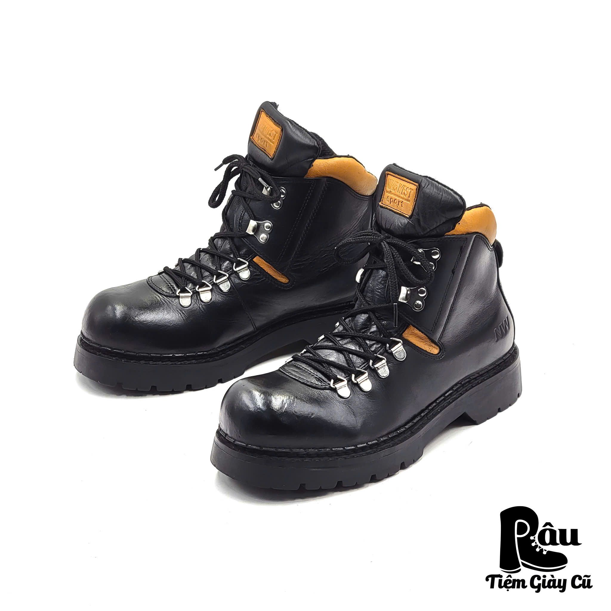 |SIZE 38.5| NINE WEST SPORT VINTAGE 80S BARCLAY HIKING BOOT Z38.5-6789