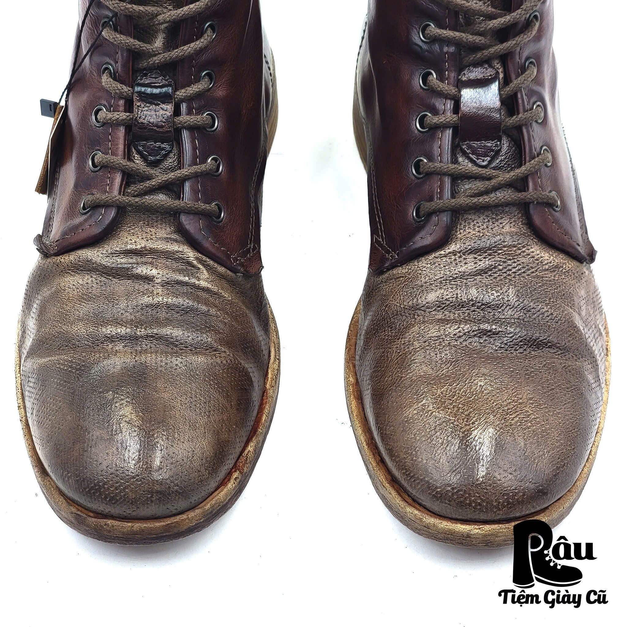 |SIZE 39| A.S.98 TWO TONE LACE UP BOOT Z39-6790