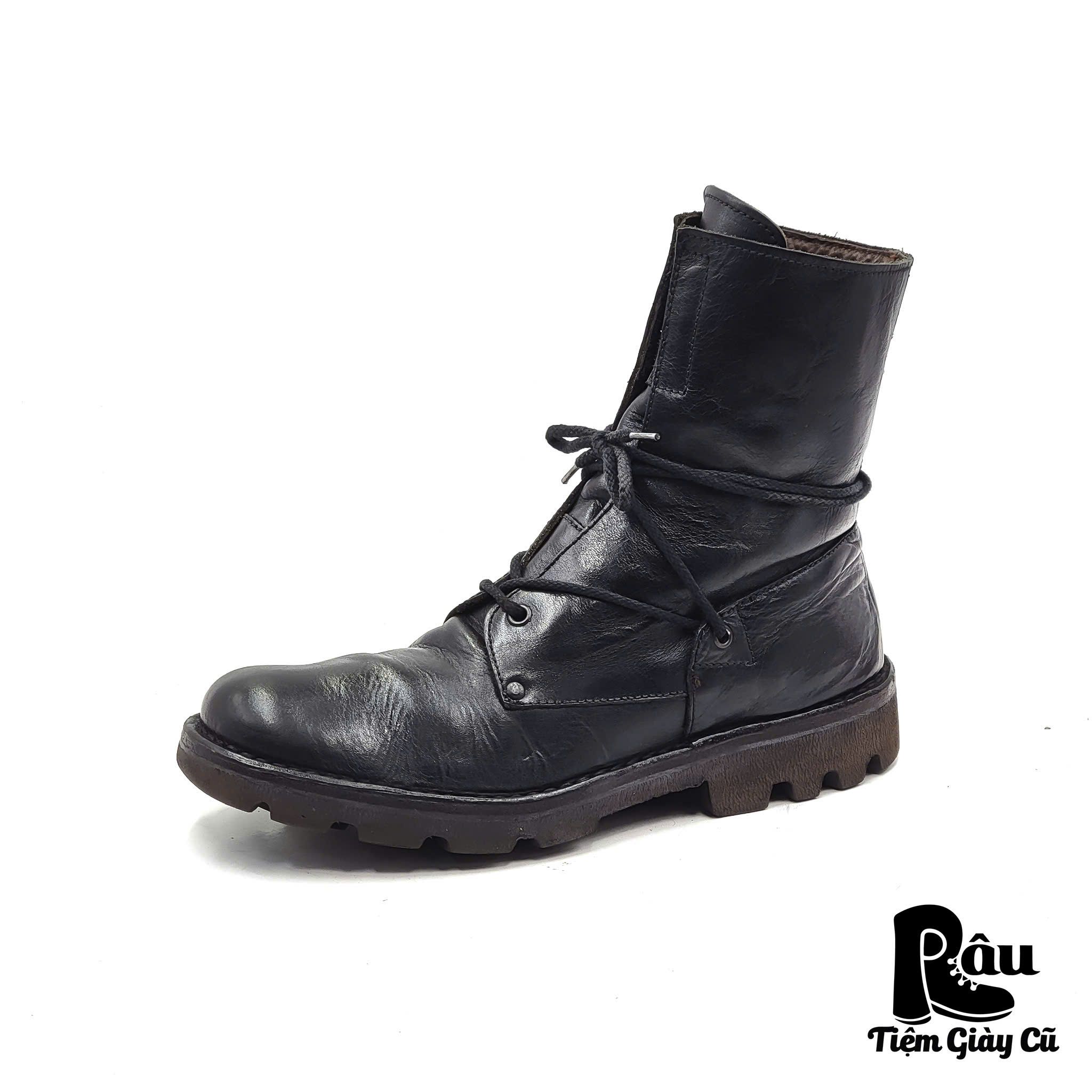 |SIZE 41| MOMA EXTRALIGHT BLACK COMBAT BOOT Z41-6799