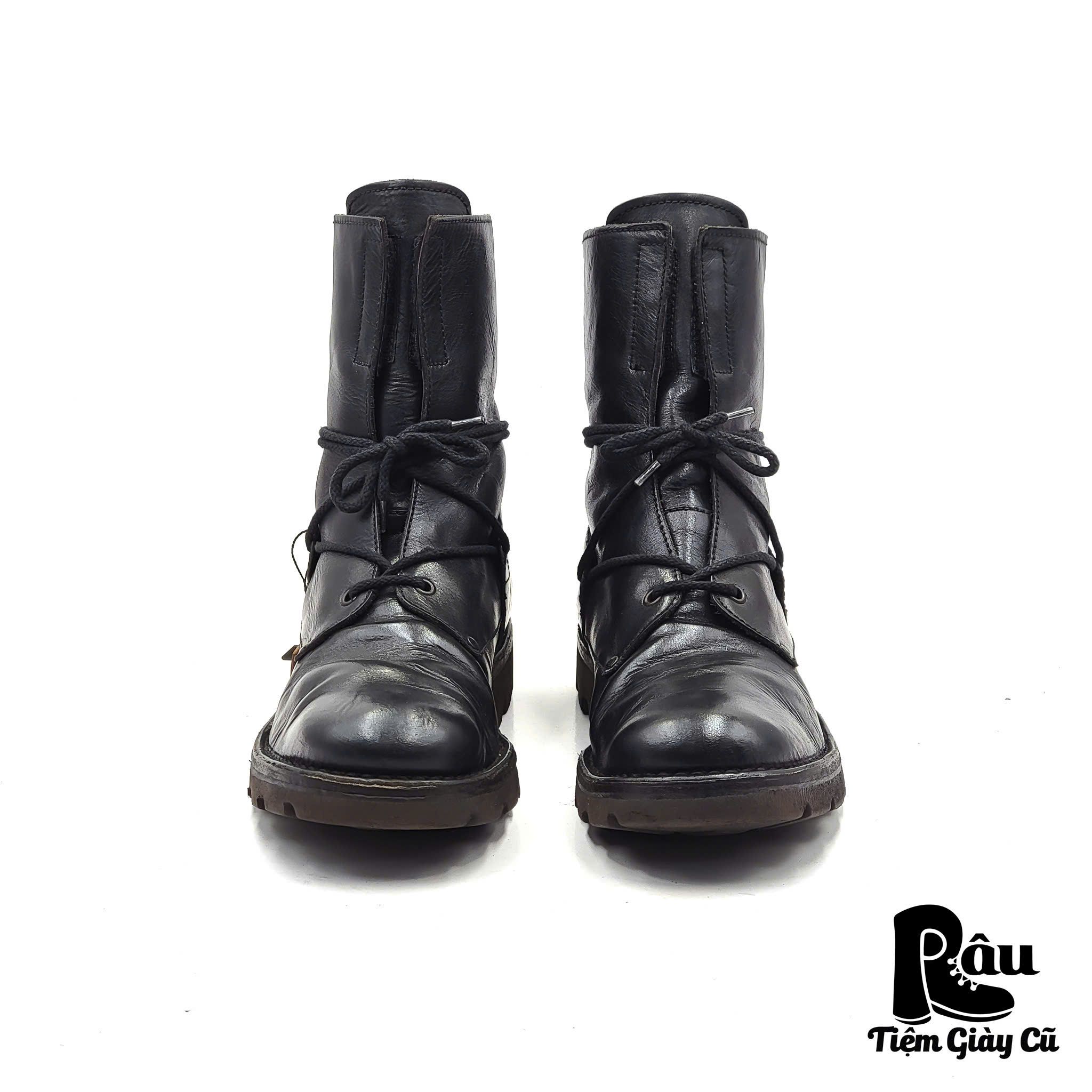 |SIZE 41| MOMA EXTRALIGHT BLACK COMBAT BOOT Z41-6799