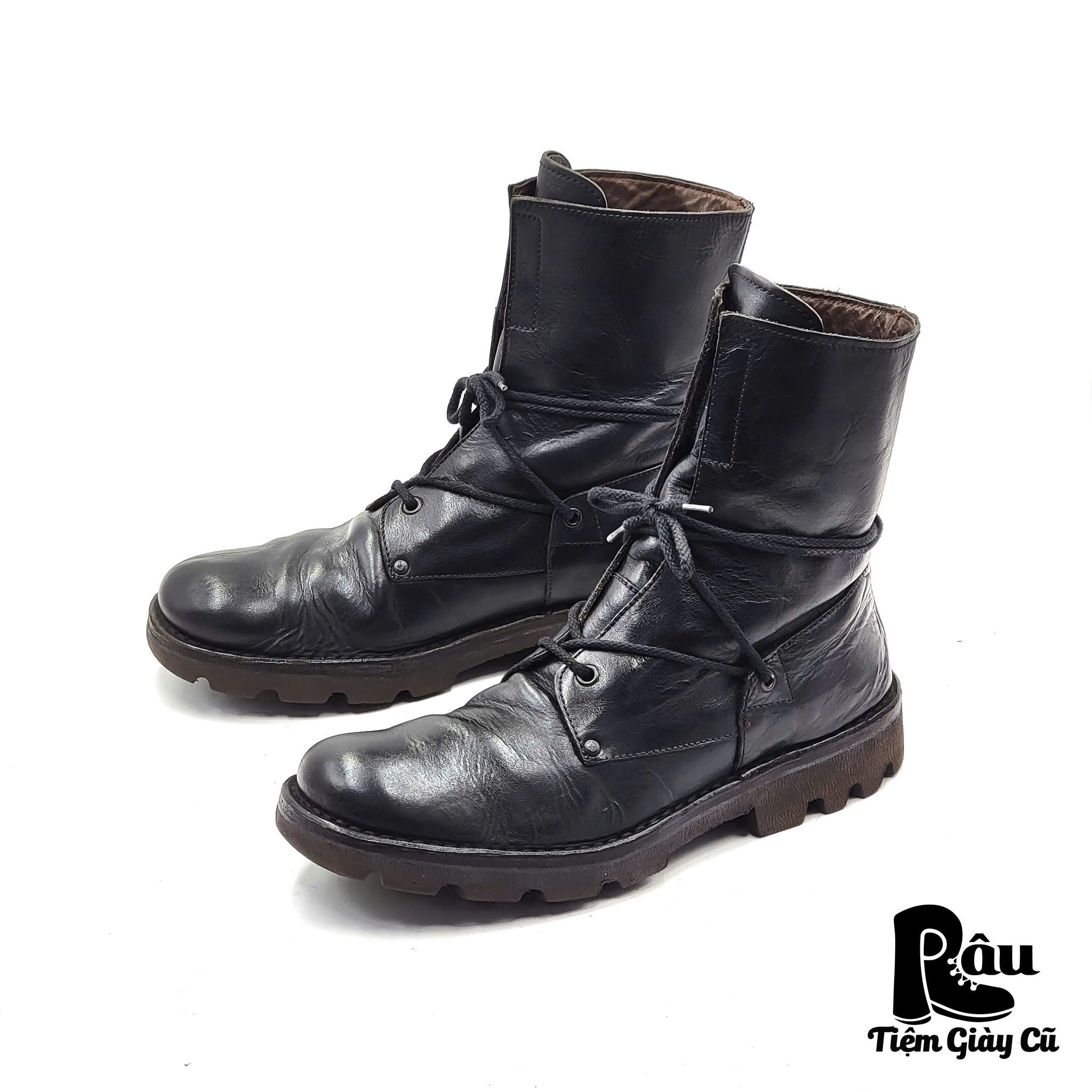 |SIZE 41| MOMA EXTRALIGHT BLACK COMBAT BOOT Z41-6799