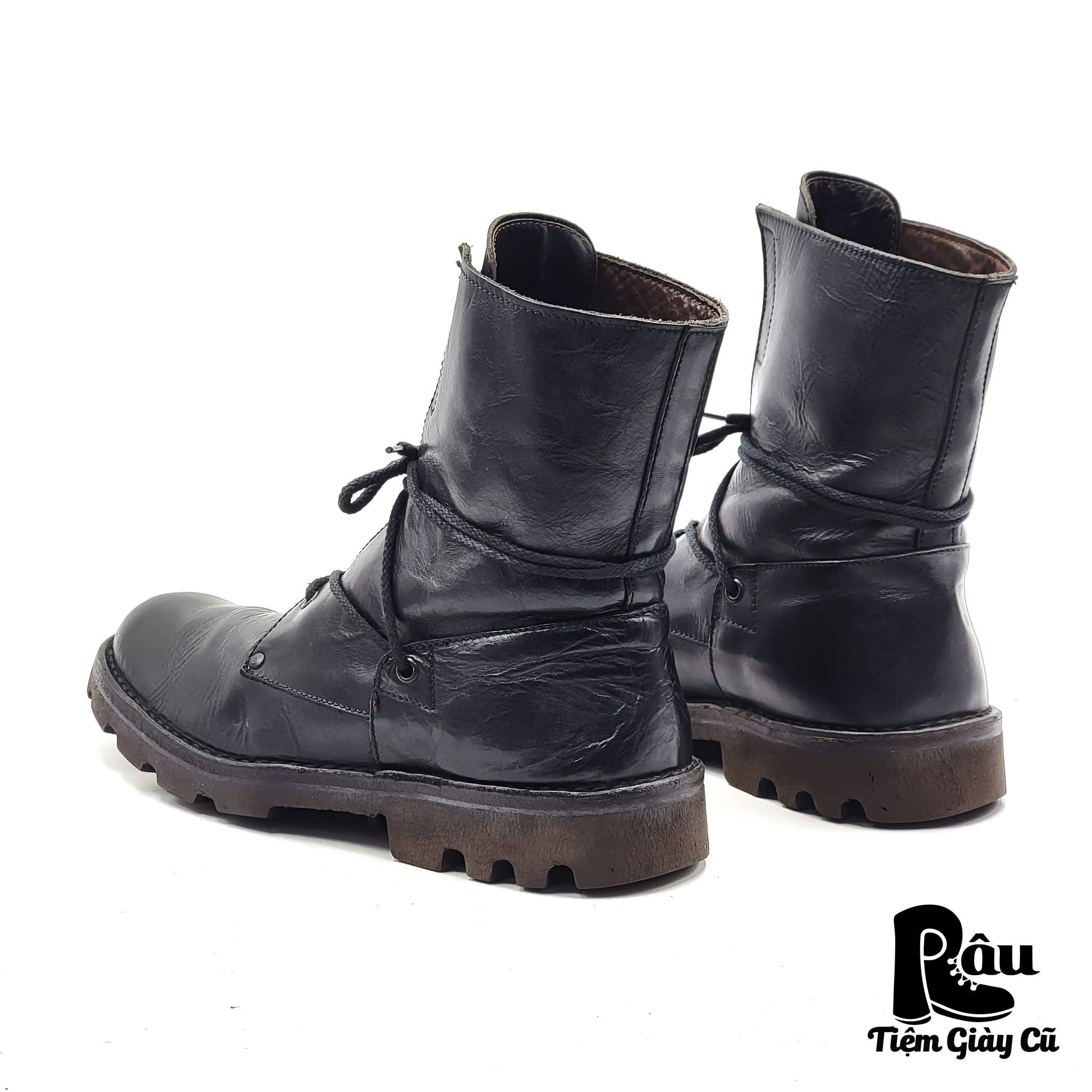 |SIZE 41| MOMA EXTRALIGHT BLACK COMBAT BOOT Z41-6799