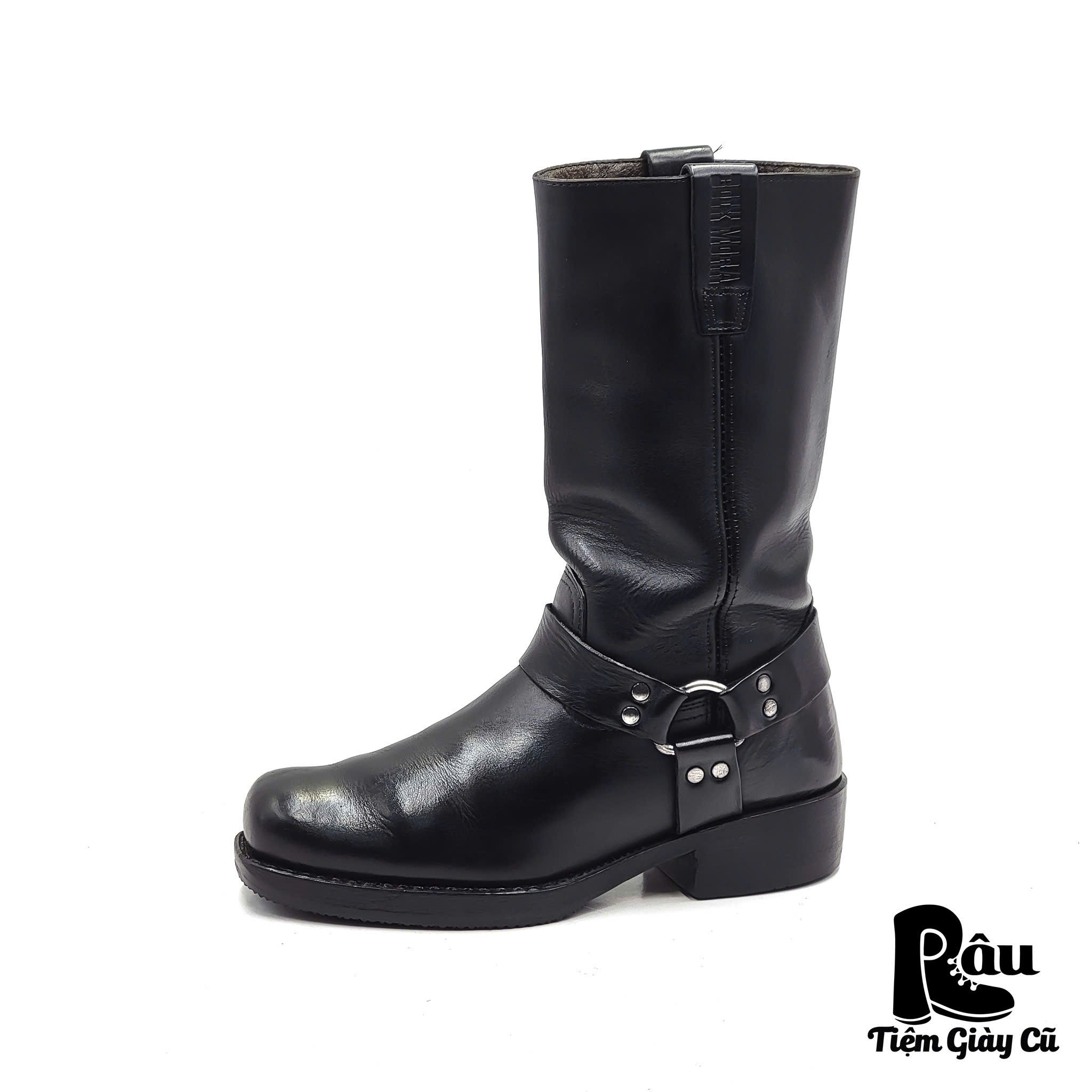 |SIZE 38| BOIX MORA VINTAGE HARNESS BOOT Z38-6784