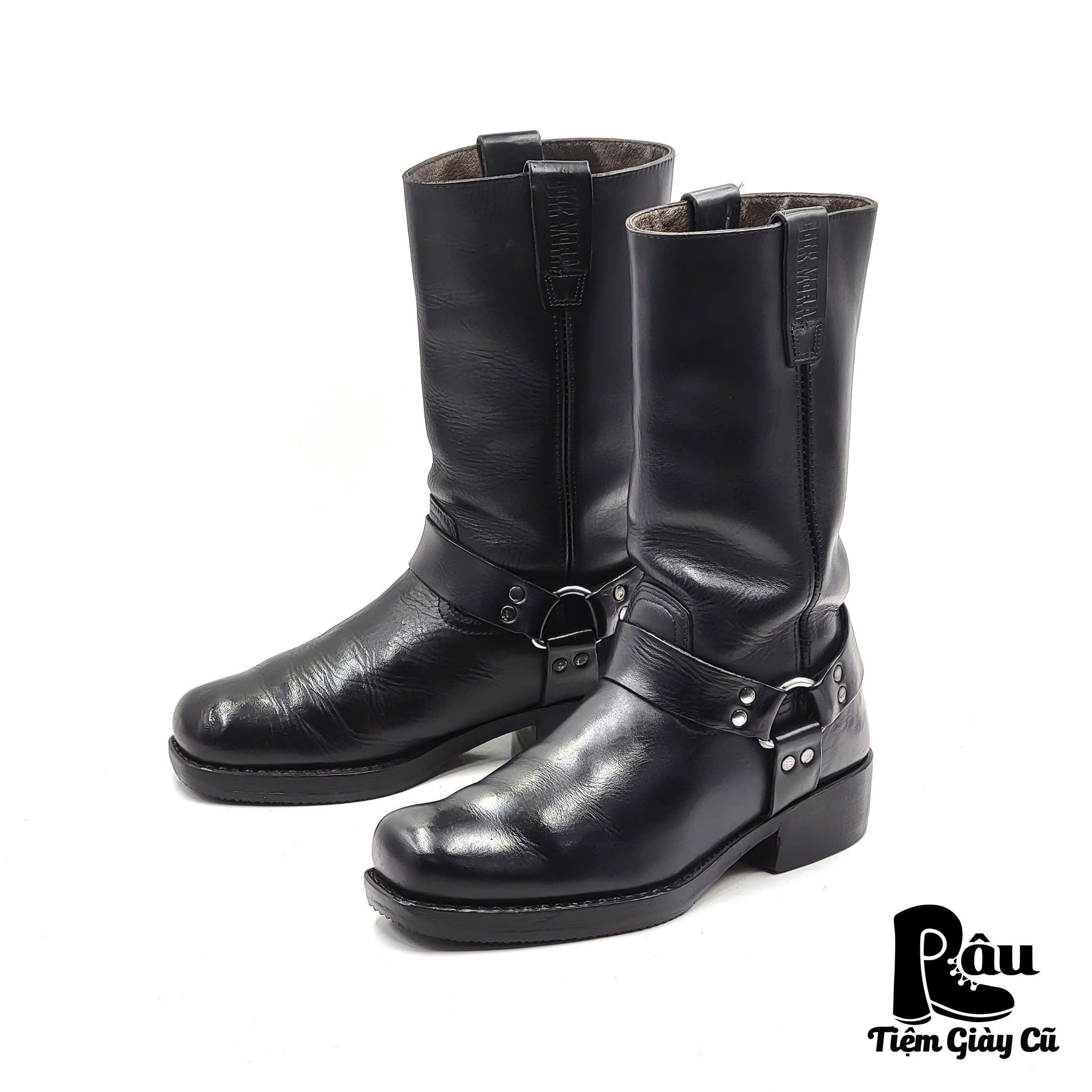 |SIZE 38| BOIX MORA VINTAGE HARNESS BOOT Z38-6784