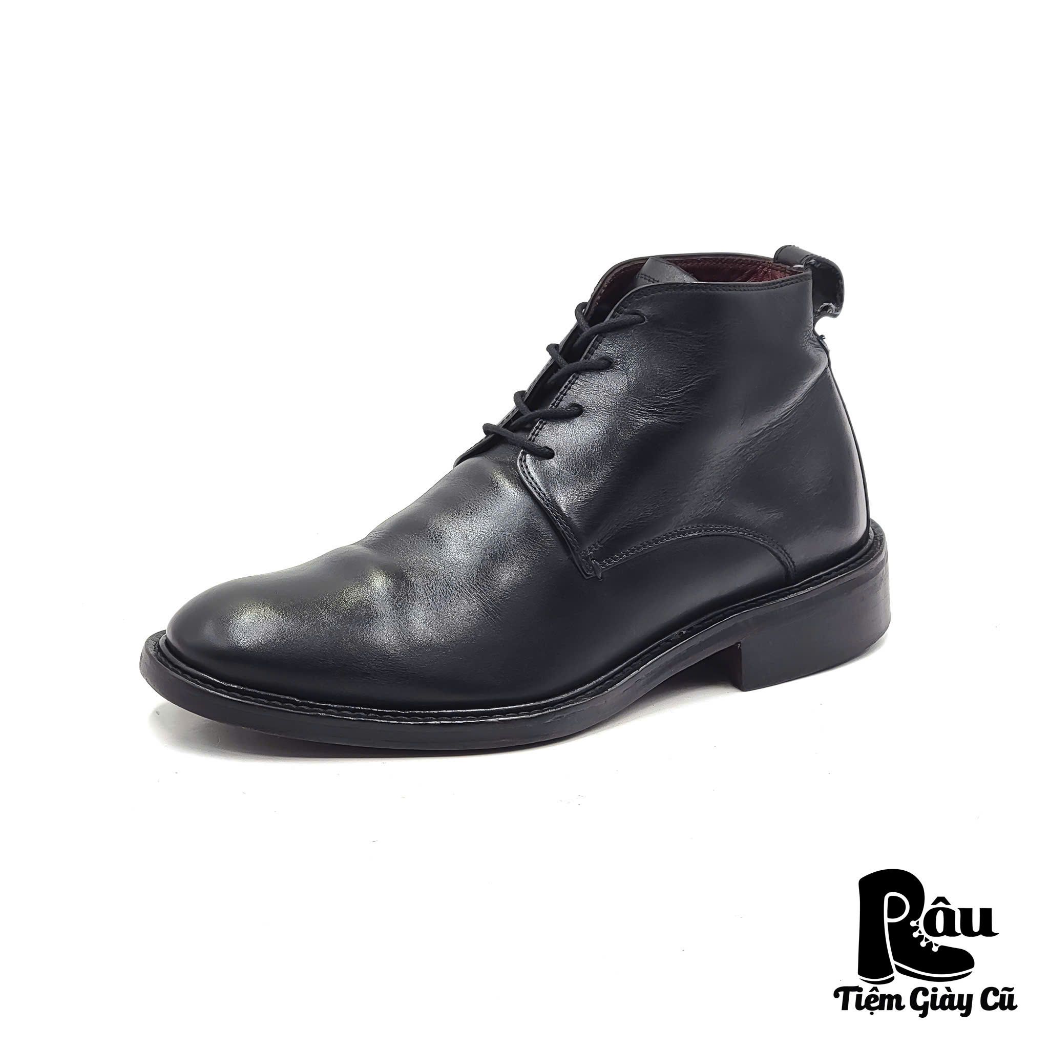 |SIZE 38| BLACK CHUKKA BOOT Z38-6806