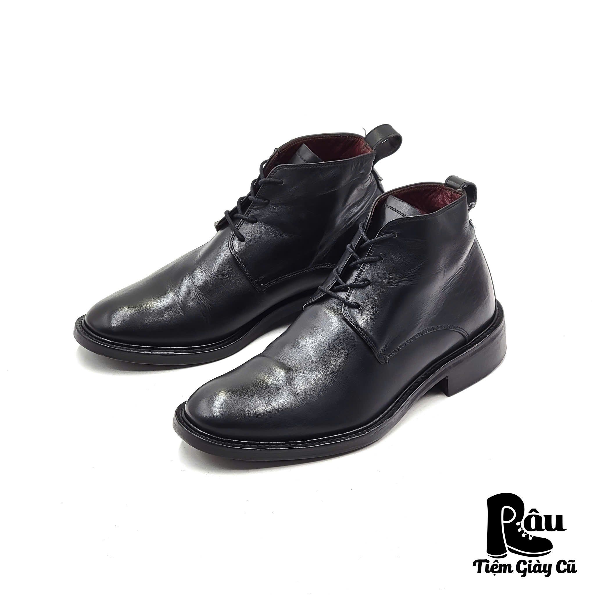 |SIZE 38| BLACK CHUKKA BOOT Z38-6806