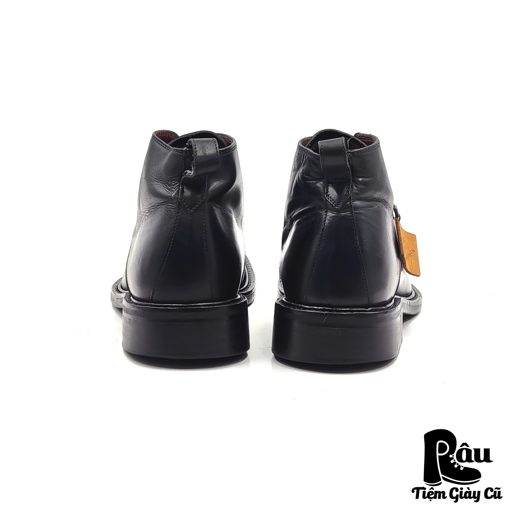 |SIZE 38| BLACK CHUKKA BOOT Z38-6806