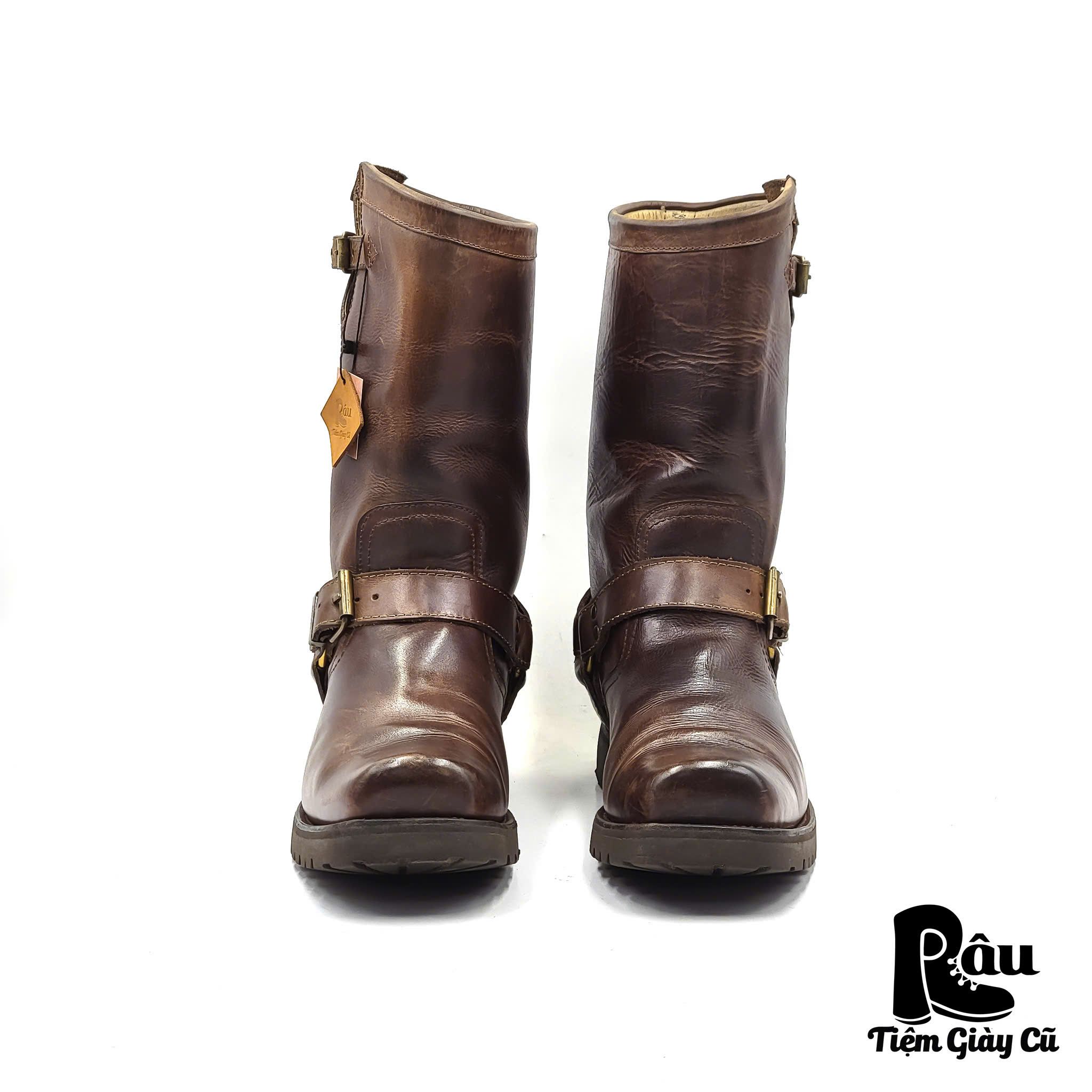 |SIZE 43| SANCHO 5635 ENGINEER III OLD CRAZY SADALE BOOT Z43-6809