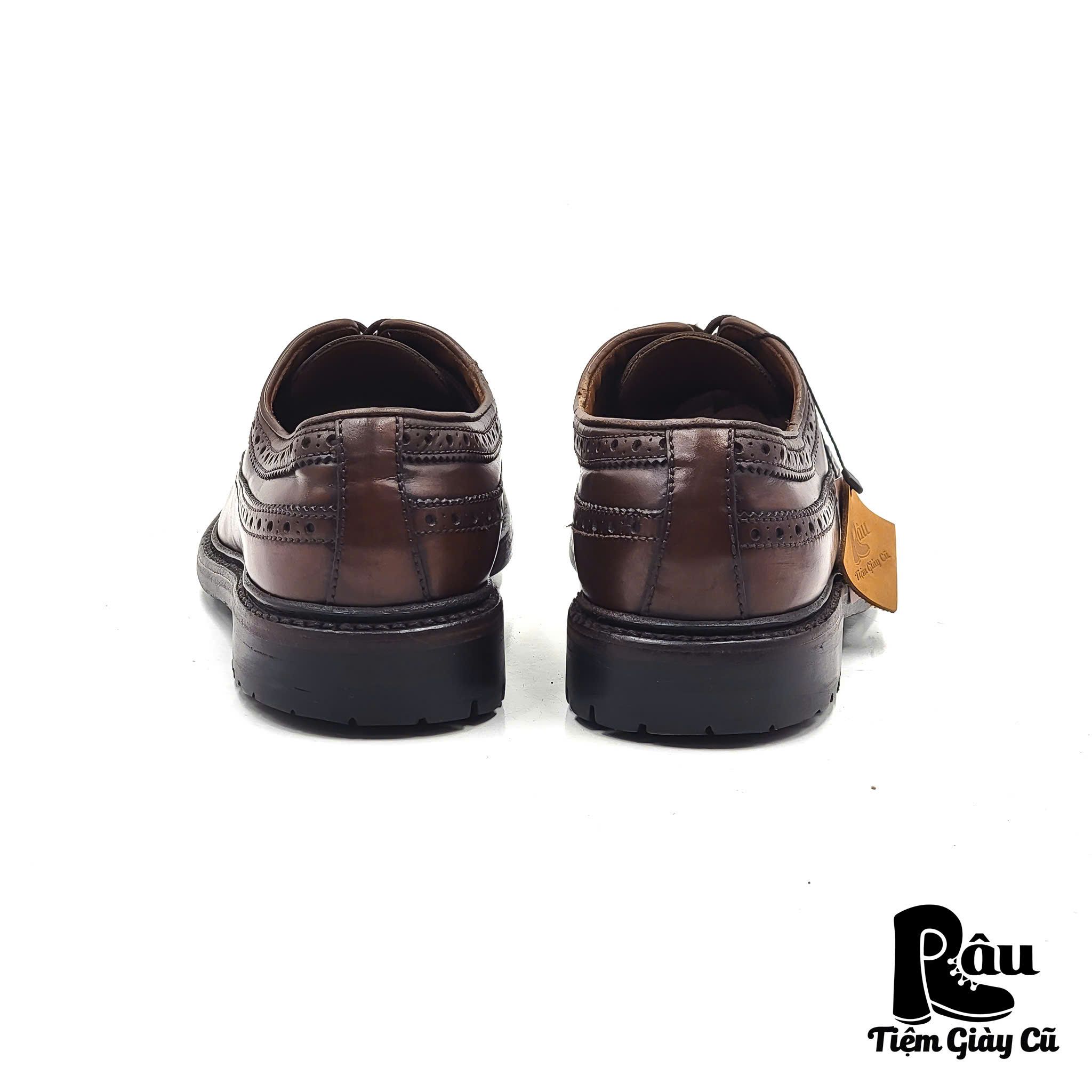 |SIZE 39| LOTTUSSE 1877 LONGWING FULL BROGUES DERBY SHOES AR39-6828