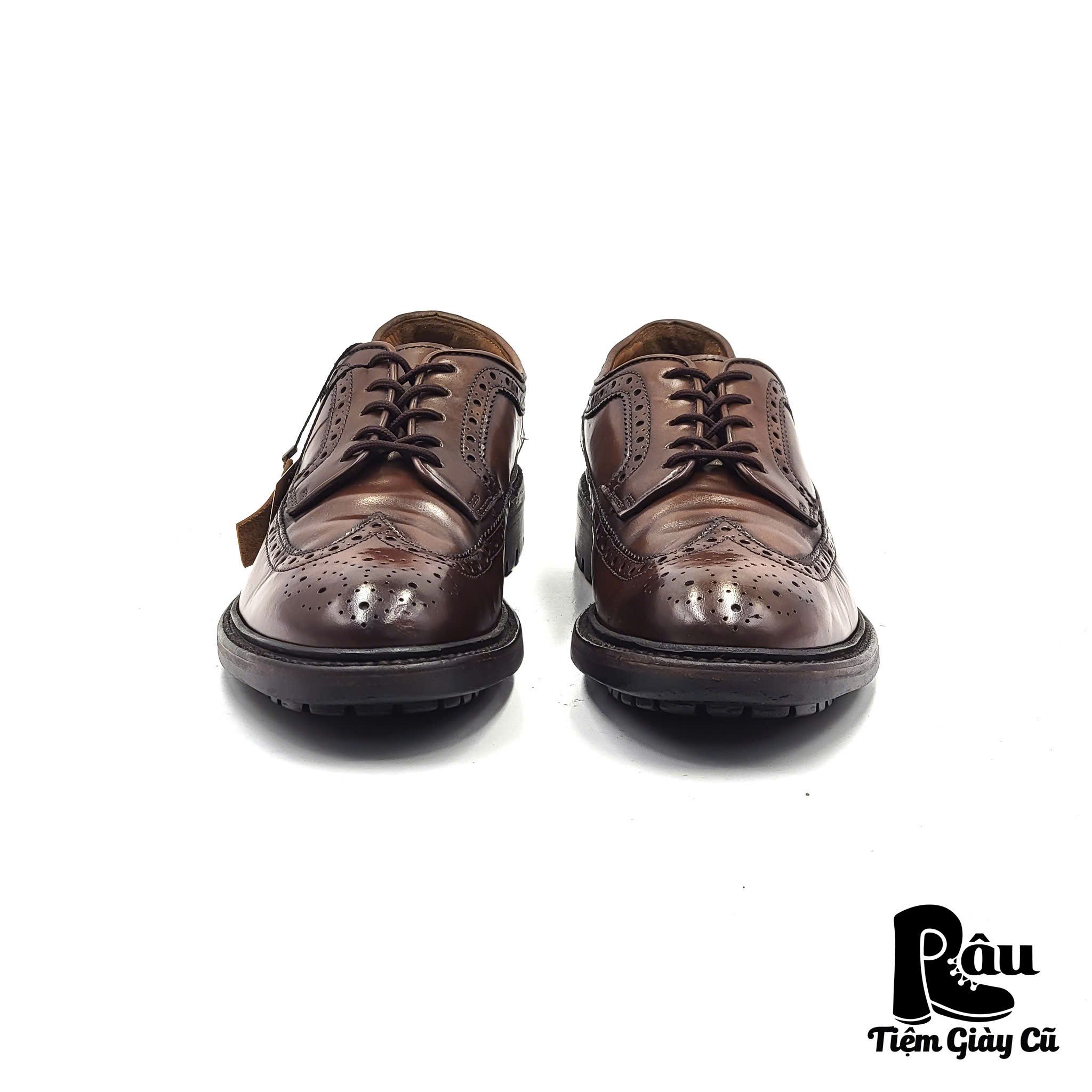 |SIZE 39| LOTTUSSE 1877 LONGWING FULL BROGUES DERBY SHOES AR39-6828