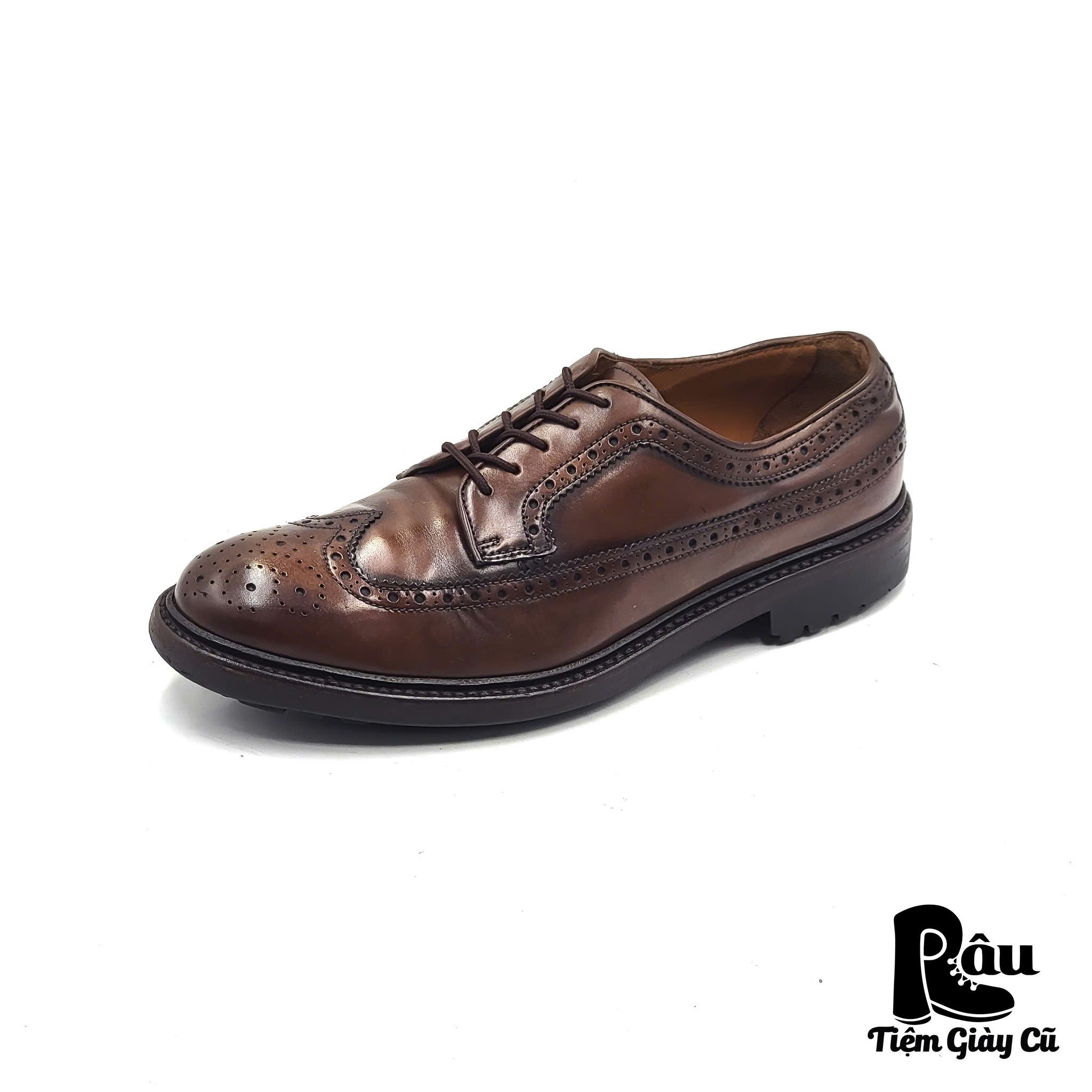 |SIZE 39| LOTTUSSE 1877 LONGWING FULL BROGUES DERBY SHOES AR39-6828