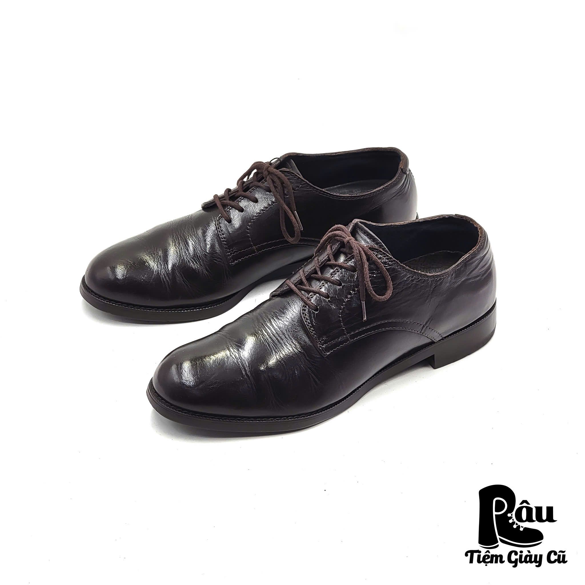 |SIZE 41| DARK BROWN DERBY SHOES AR41-6820