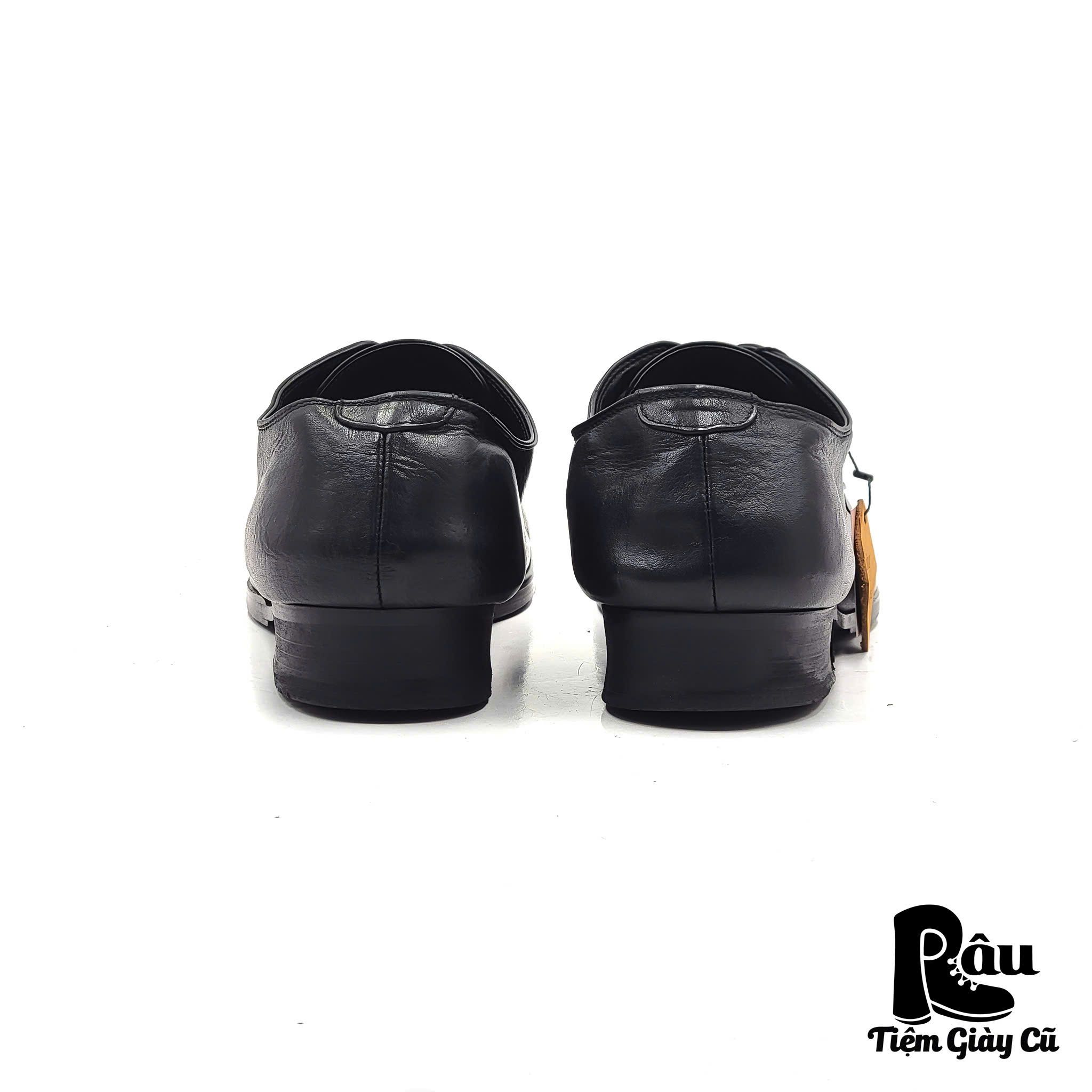 |SIZE 42| GOSTAR DE FUGA GDF17-J04-1 BLACK DERBY SHOES AR42-6819