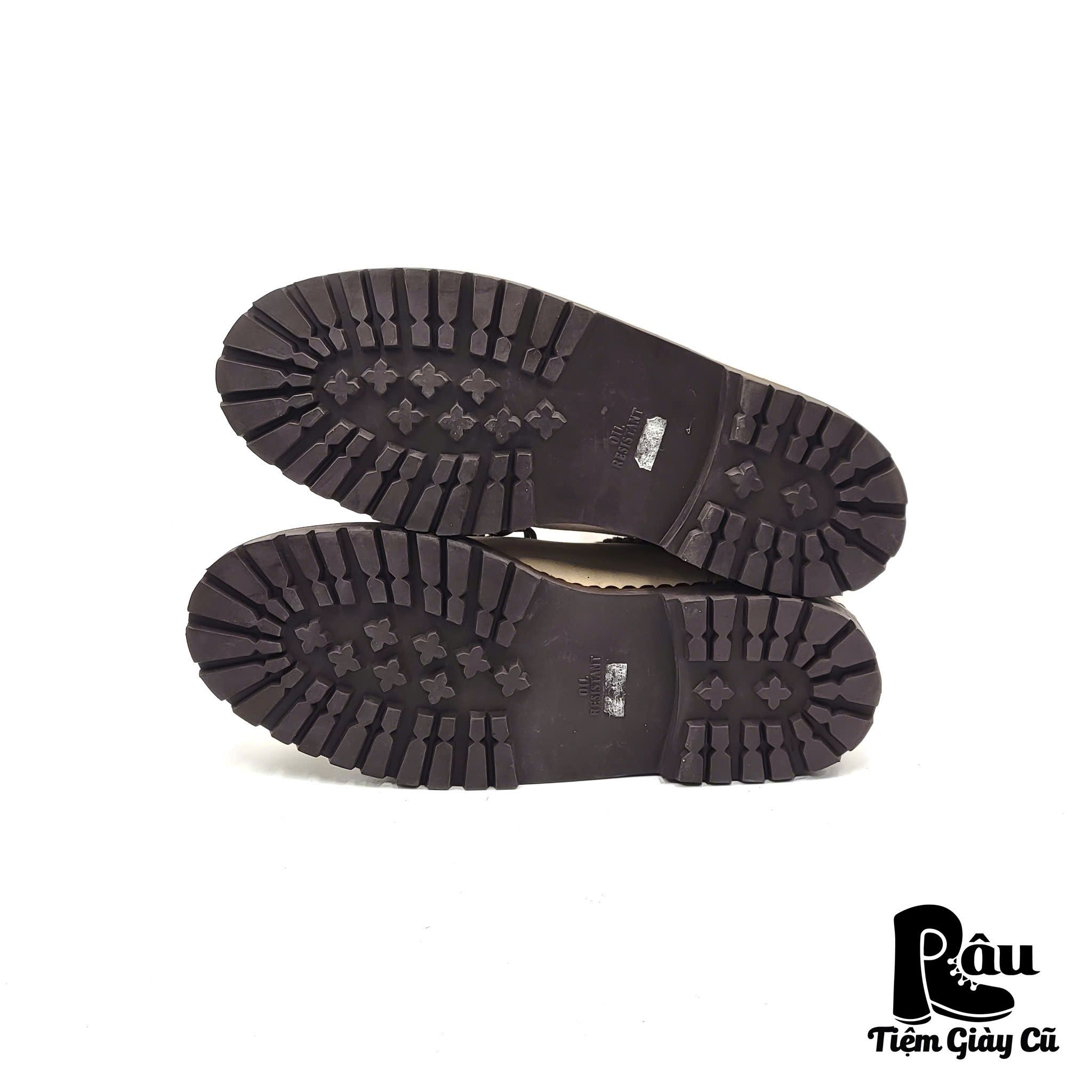 |SIZE 43| UNITED COLOR OF BENETTON LUG SOLE MOCCASIN BOOT Z43-6632